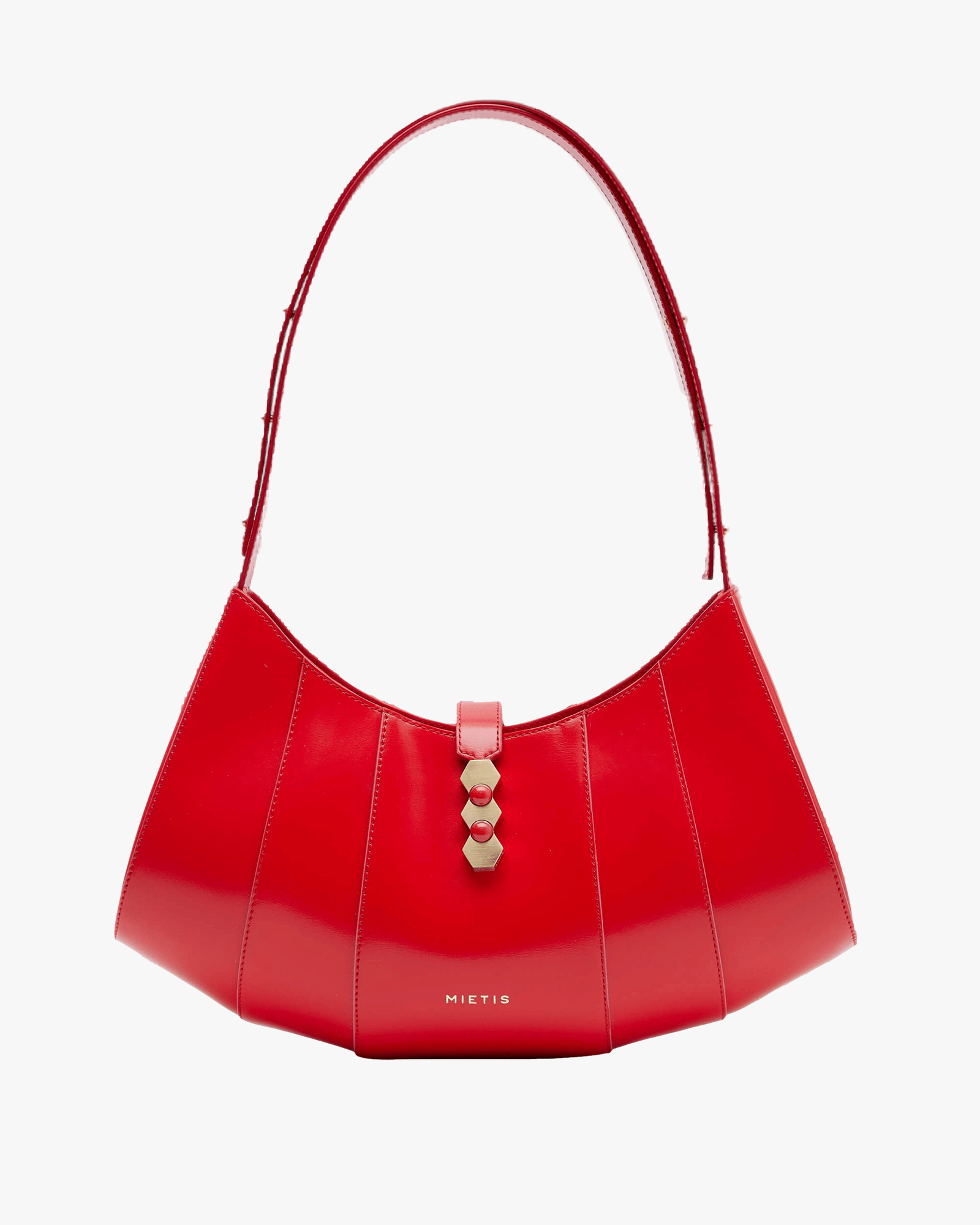 Tate Hobo Red in Red made by Mietis