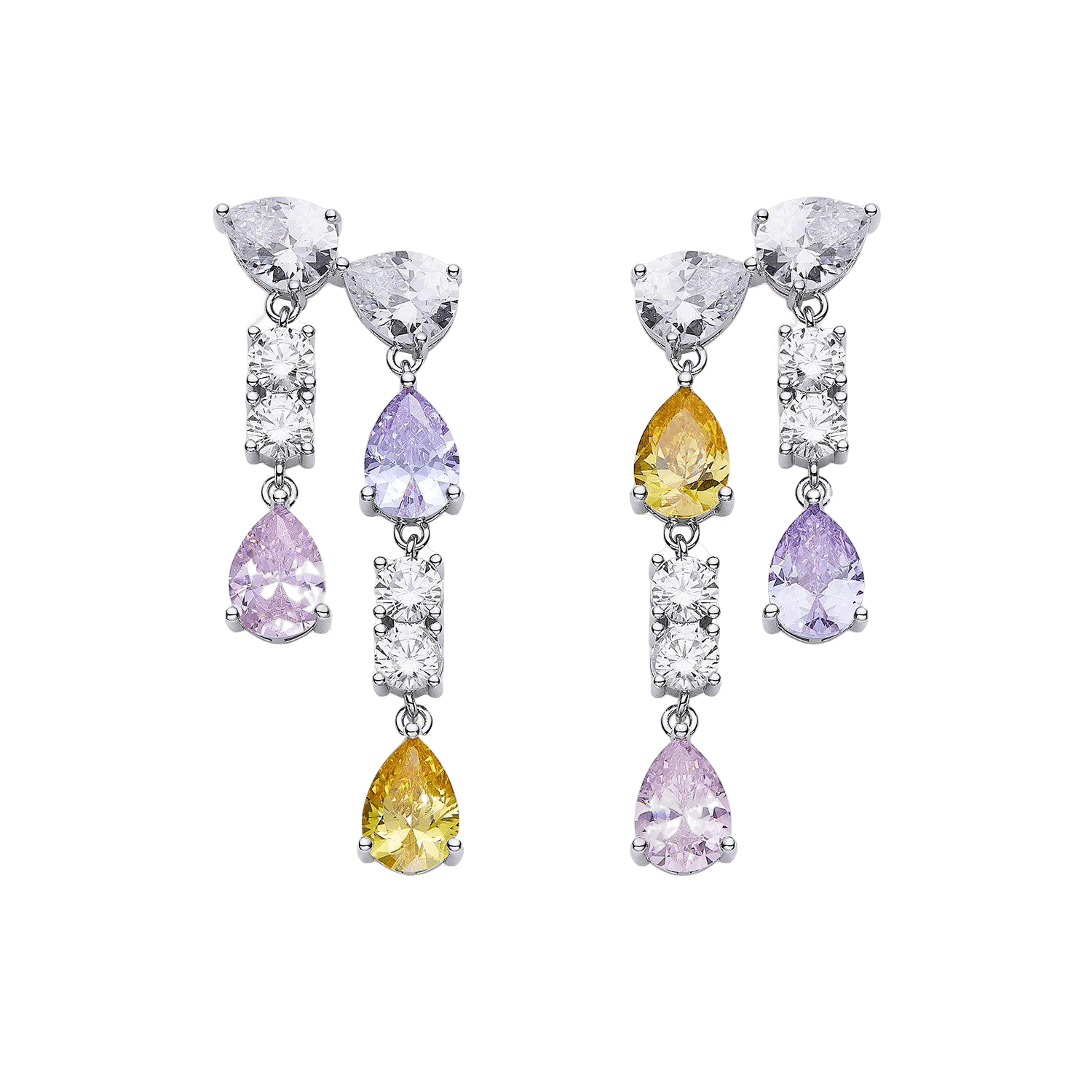 Addison Earrings (Final Sale) in Multi color made by Nana Jacqueline