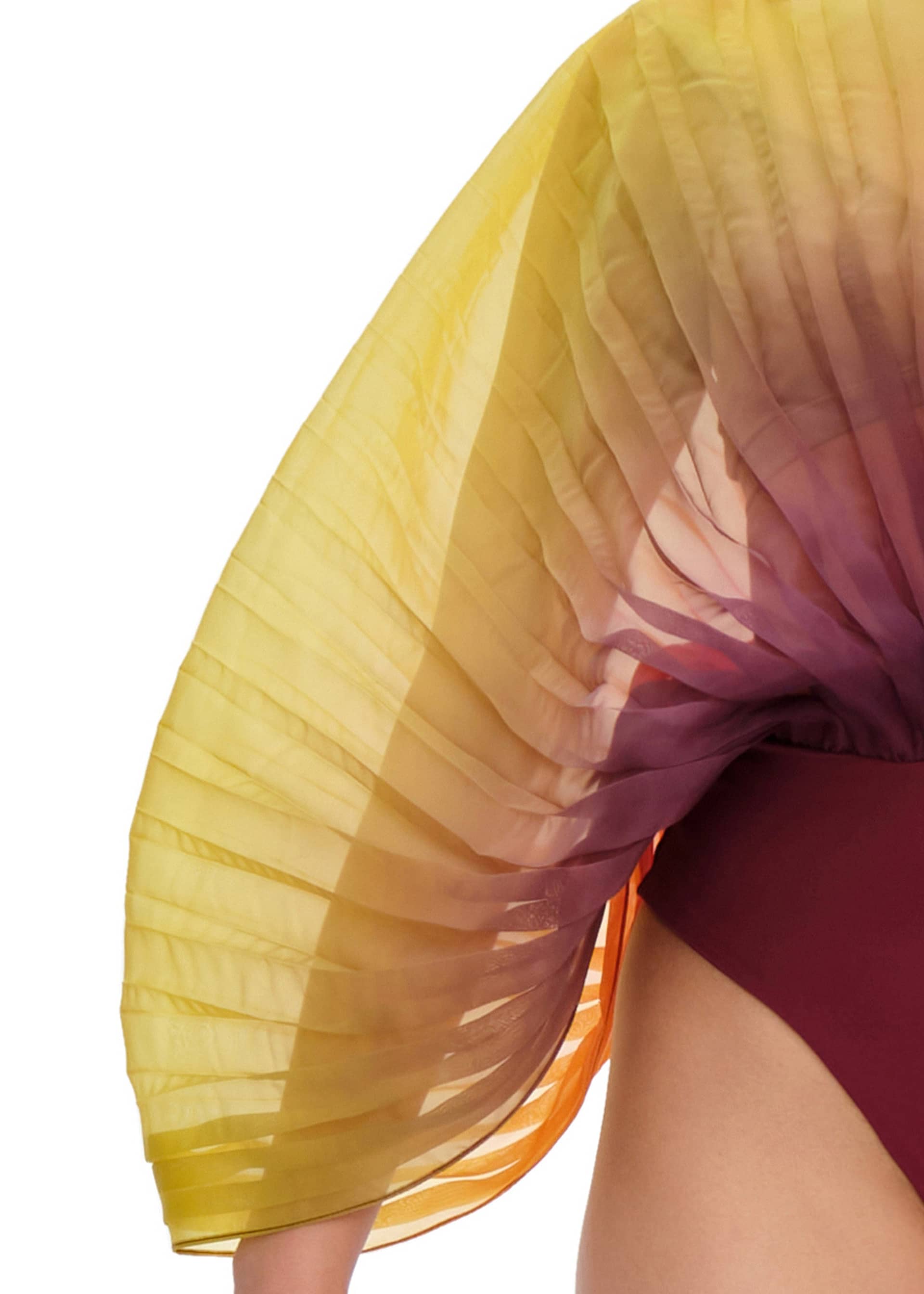 SOMBRA BODYSUIT - ADWA PURPLE made by Andrea Iyamah