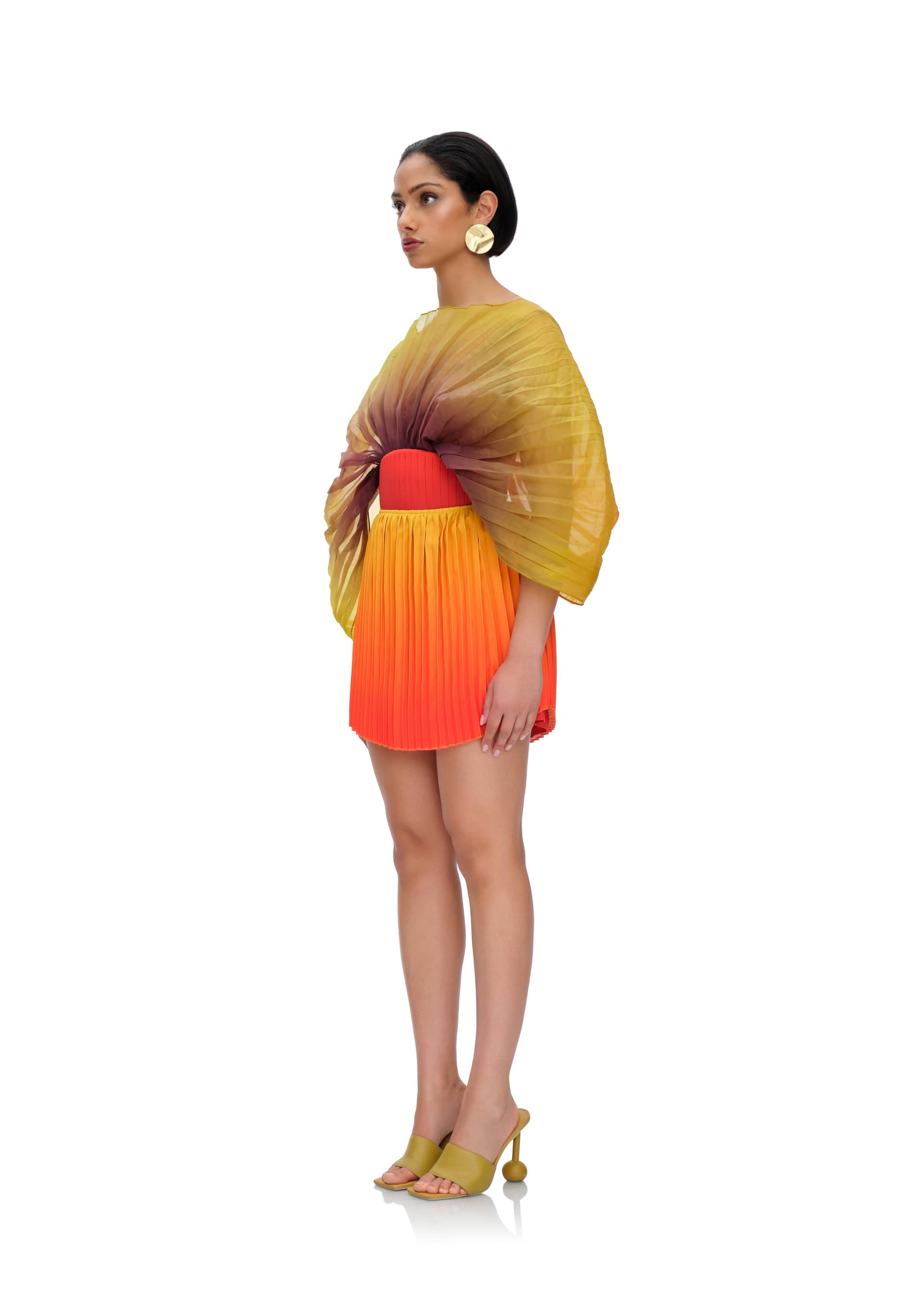 SOMBRA BODYSUIT - ADWA PURPLE made by Andrea Iyamah