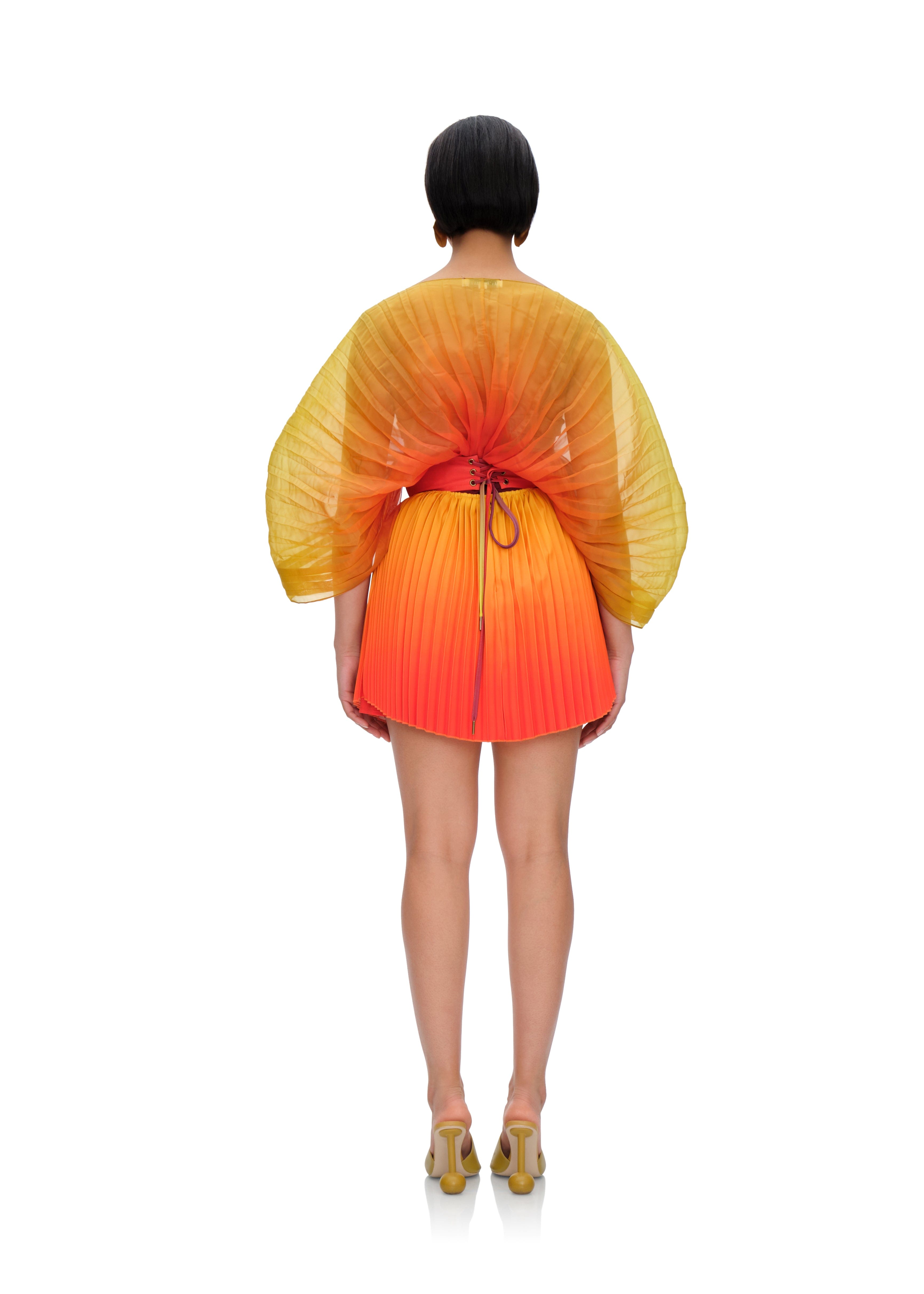 SOMBRA BODYSUIT - ADWA PURPLE made by Andrea Iyamah