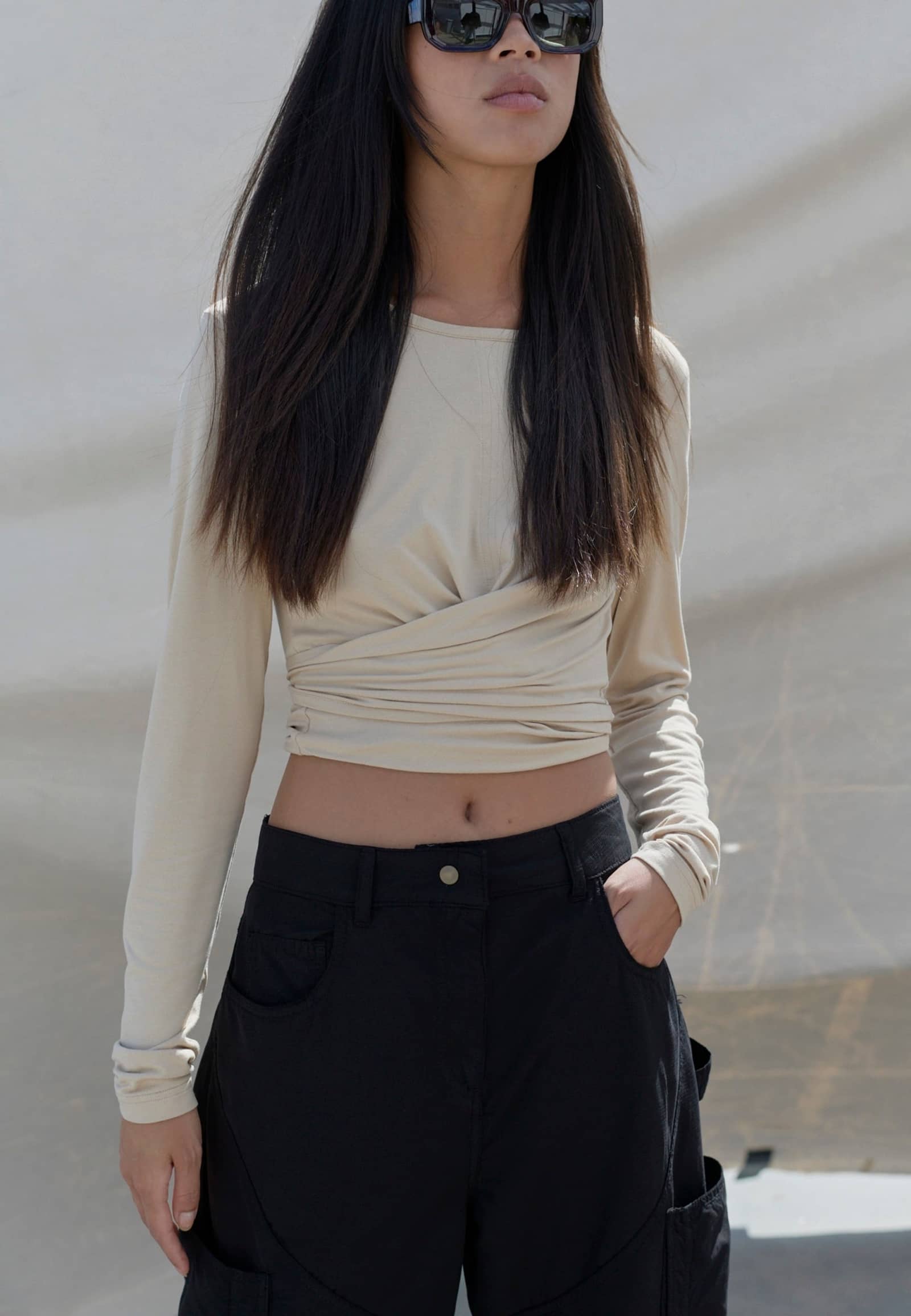 Lunaria Blouse - Coffee in Brown made by HERSKIND