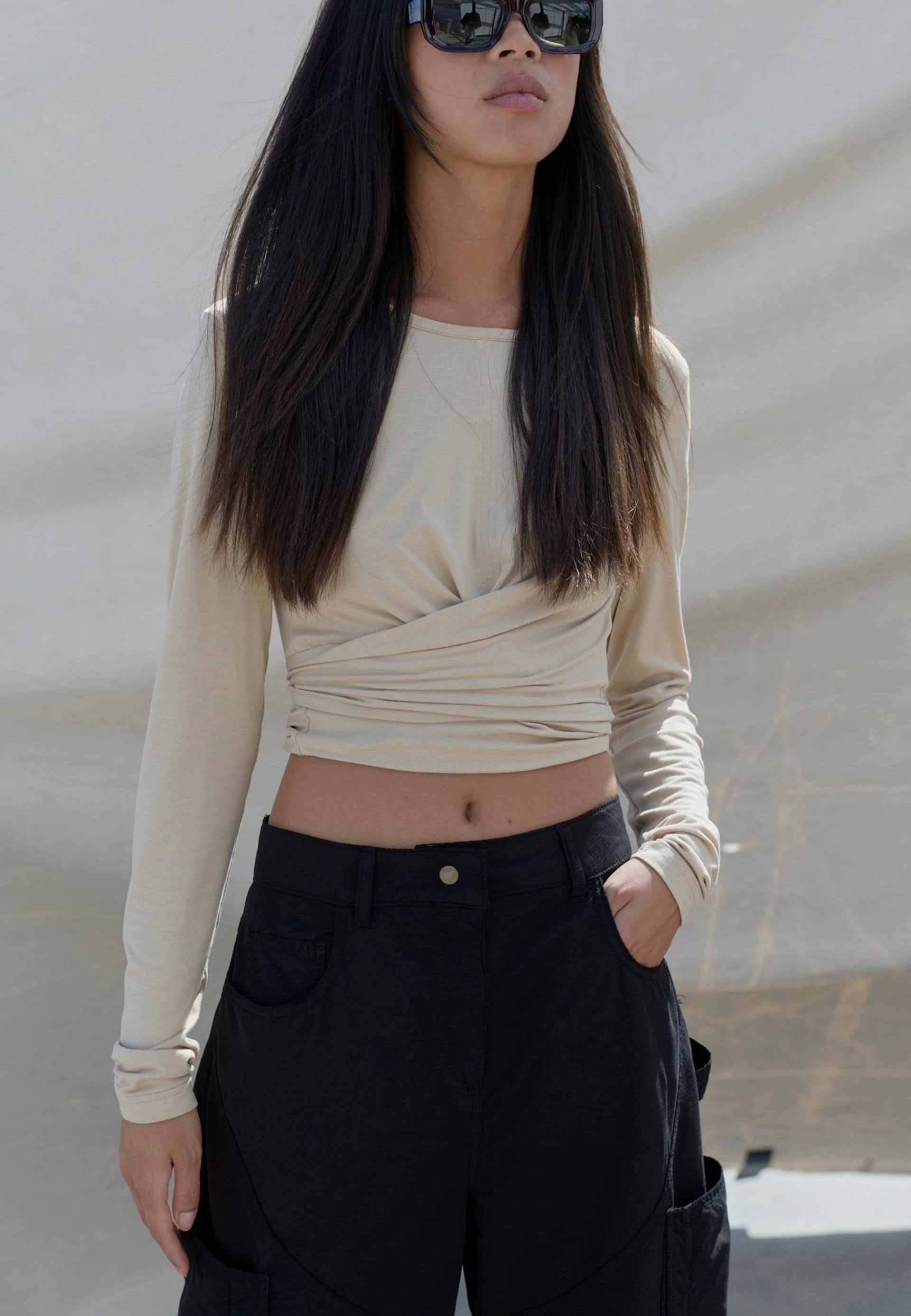 Lunaria Blouse - Coffee in Brown made by HERSKIND