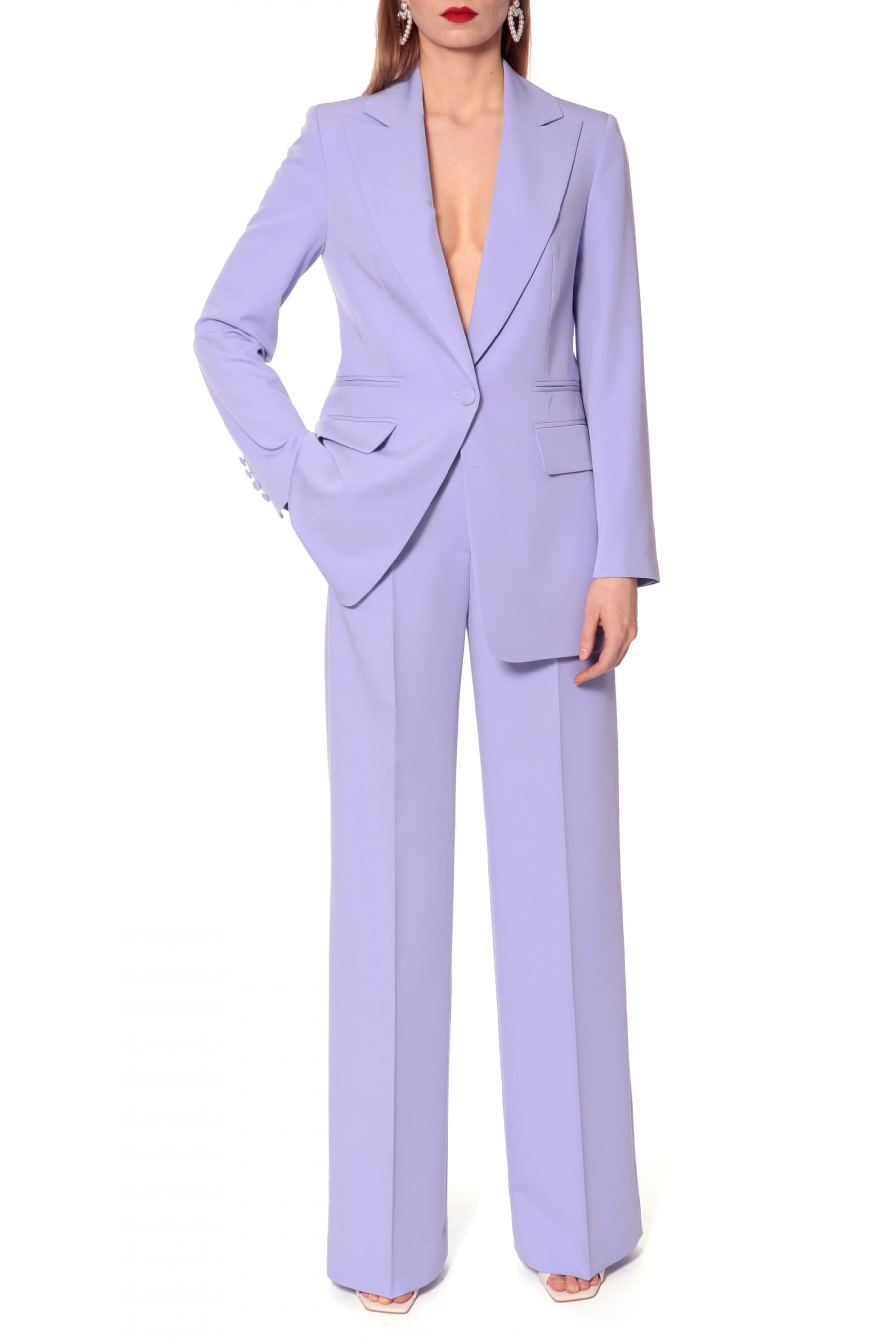 Blazer Laura Lavender in Purple made by HALEWSKI