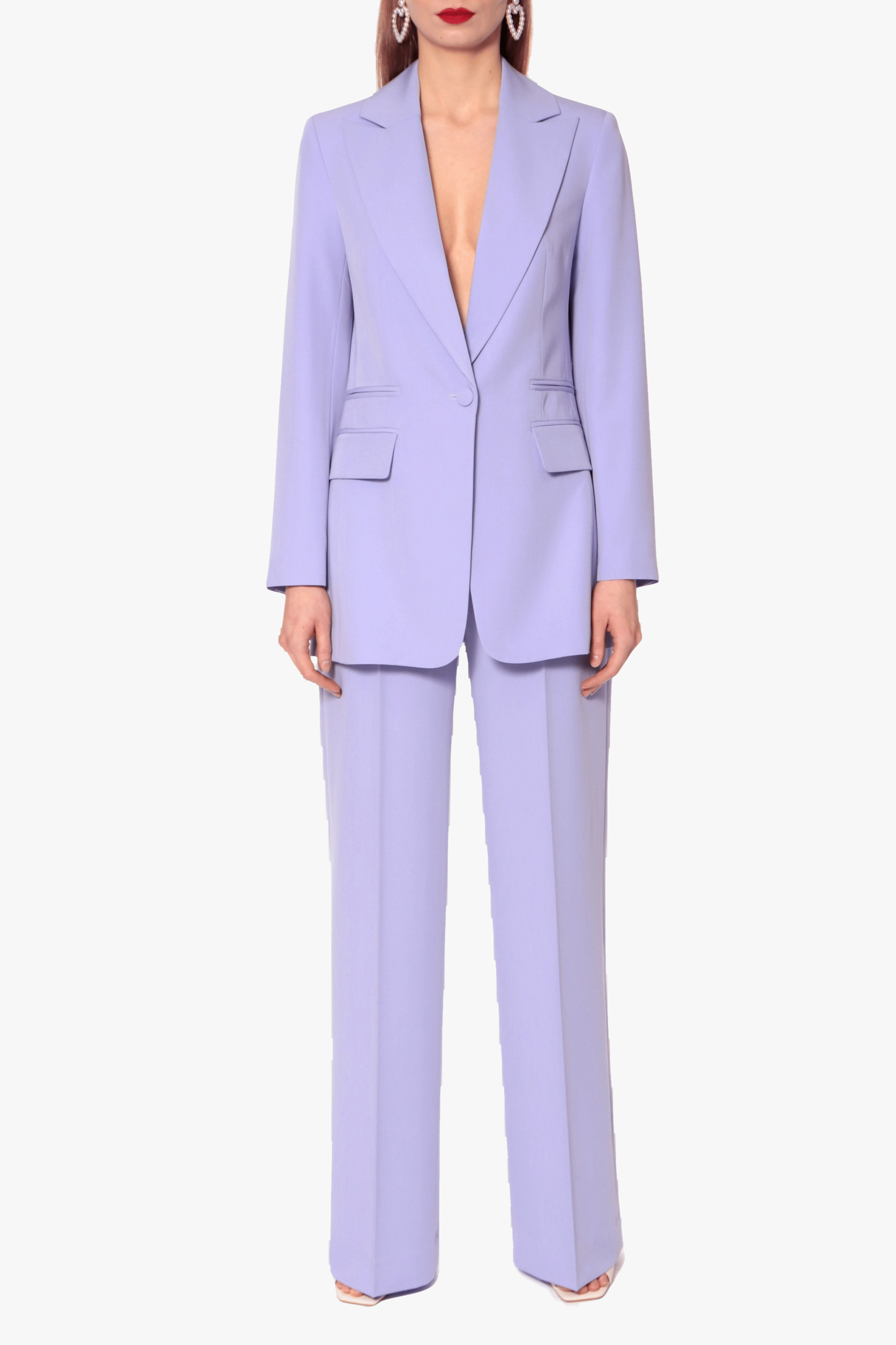 Blazer Laura Lavender in Purple made by HALEWSKI