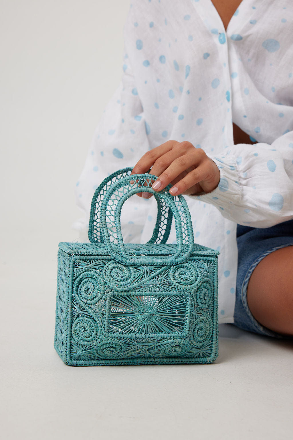 Cofre Pastel Blue made by APAYA