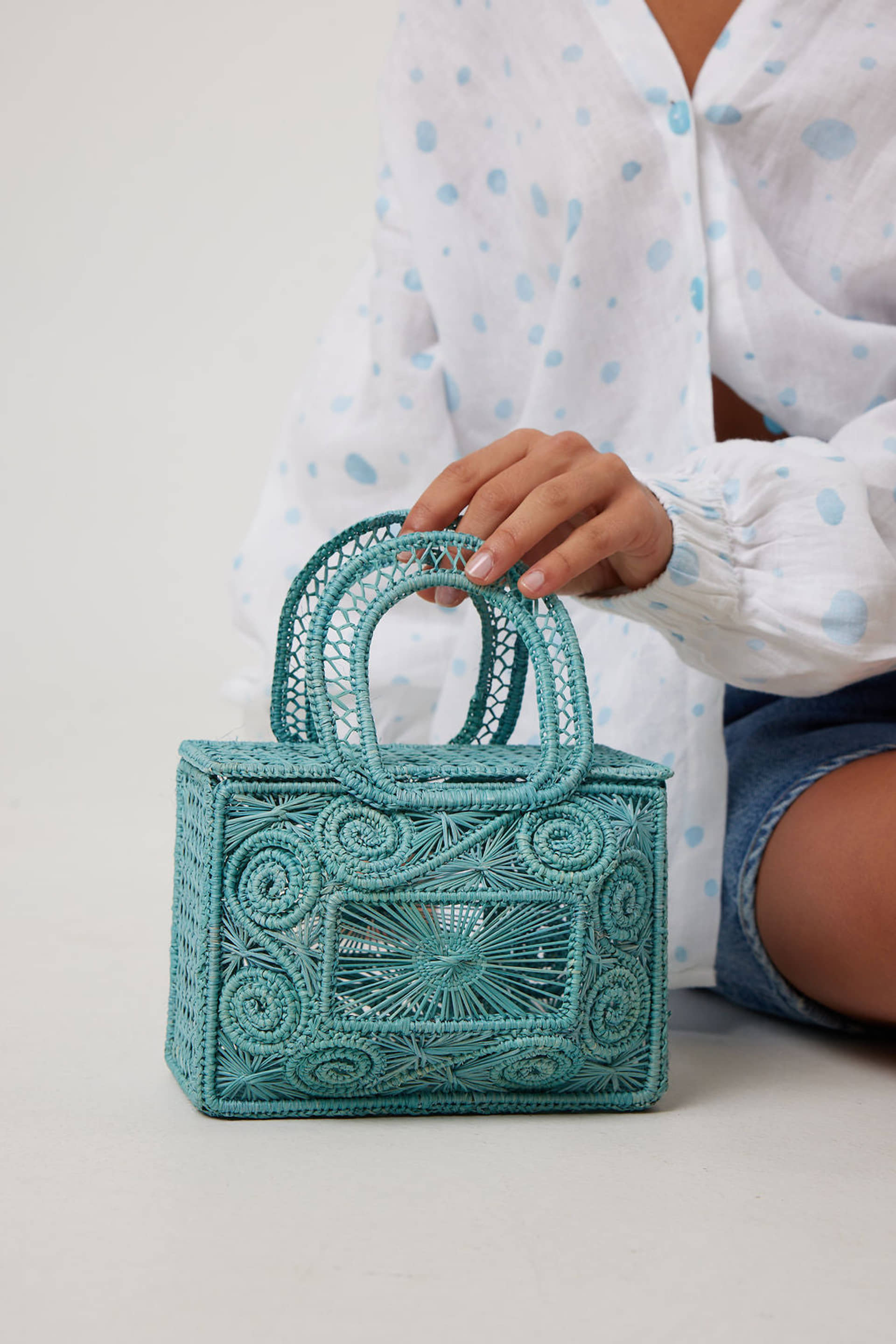 Cofre Pastel Blue made by APAYA