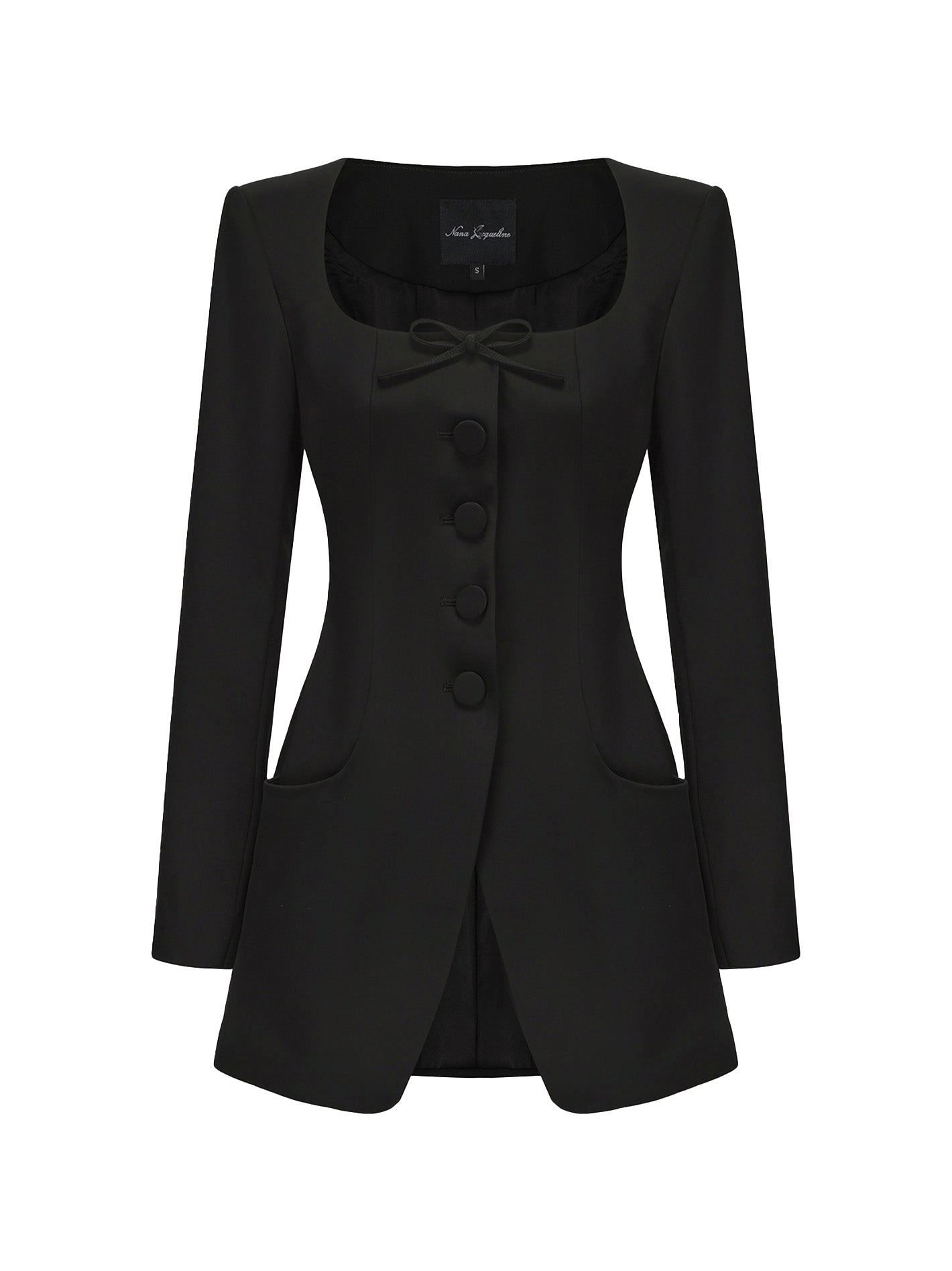 Tiffani Blazer (Black) made by Nana Jacqueline