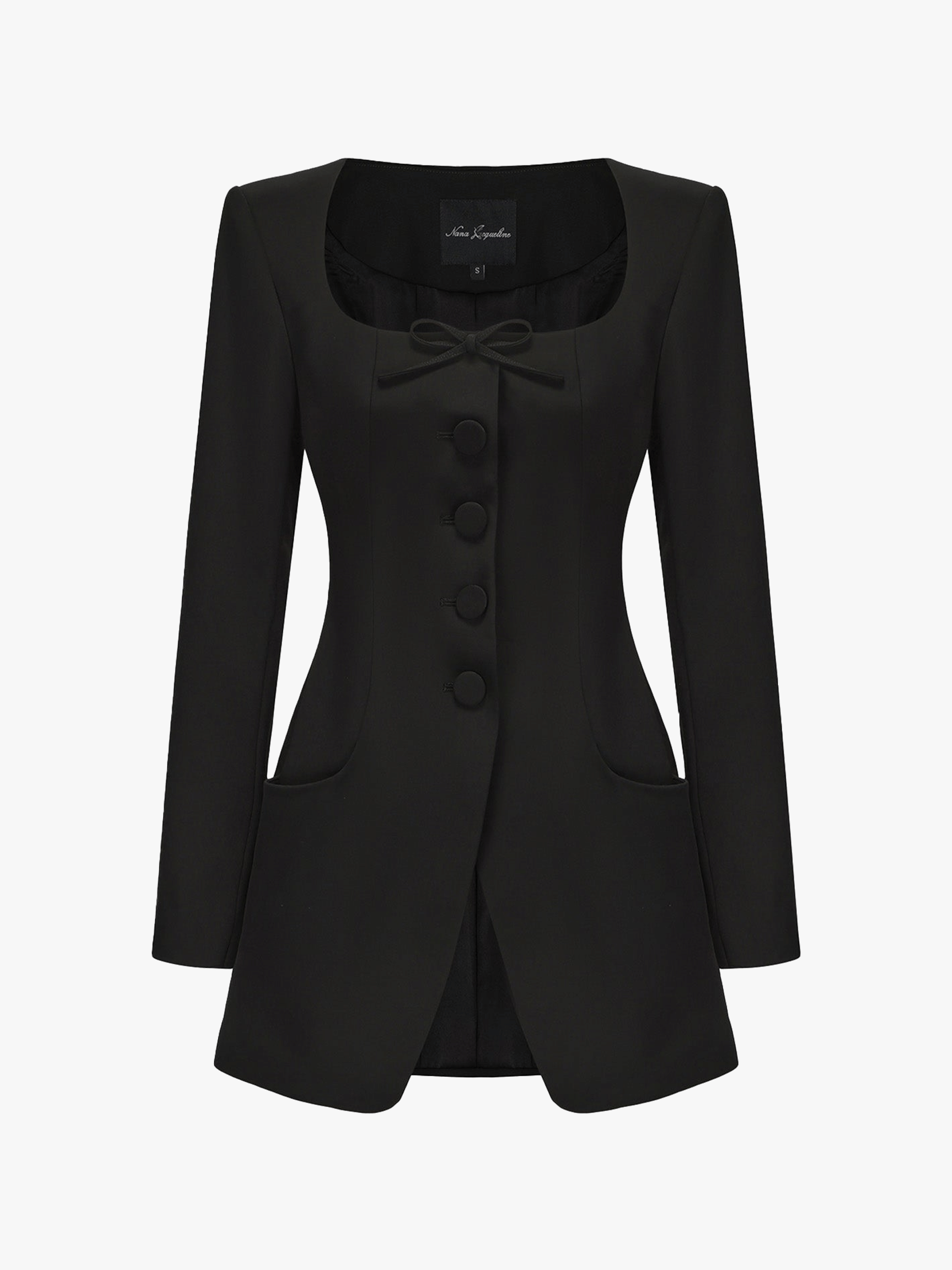 Tiffani Blazer (Black) made by Nana Jacqueline