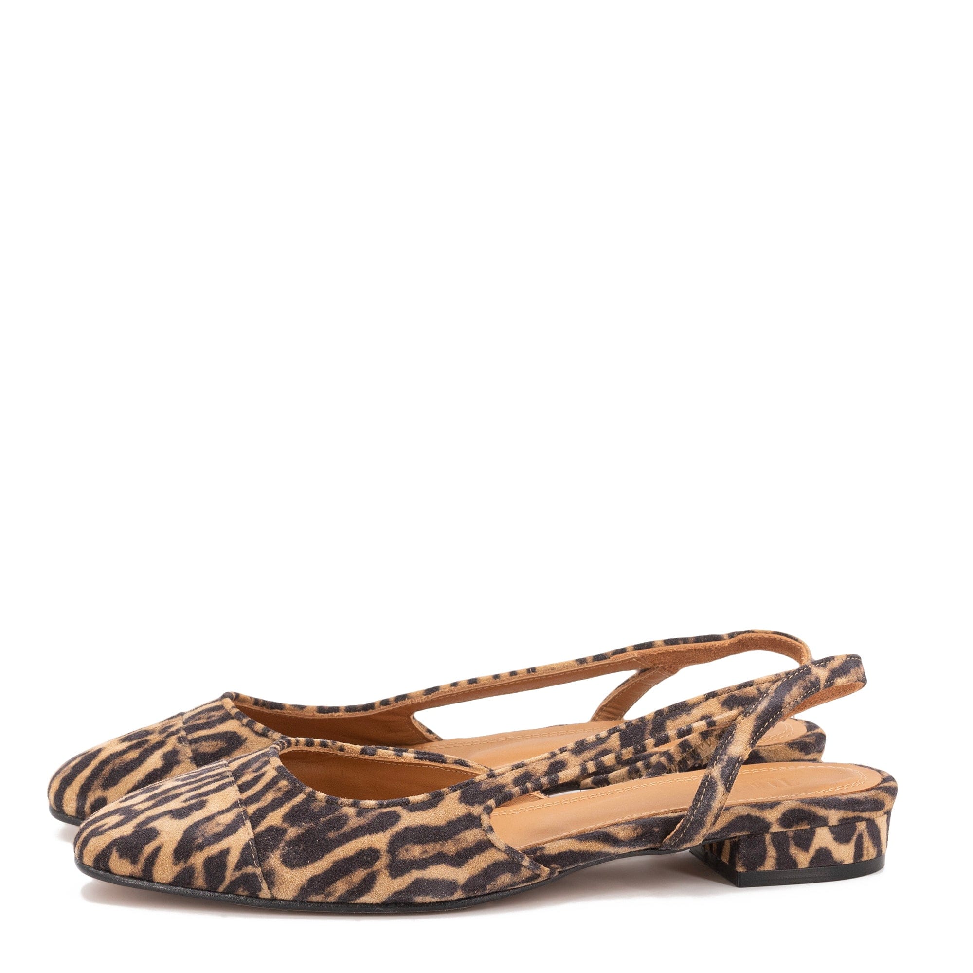 LUISA LEOPARD PRINT FLATS made by Toral