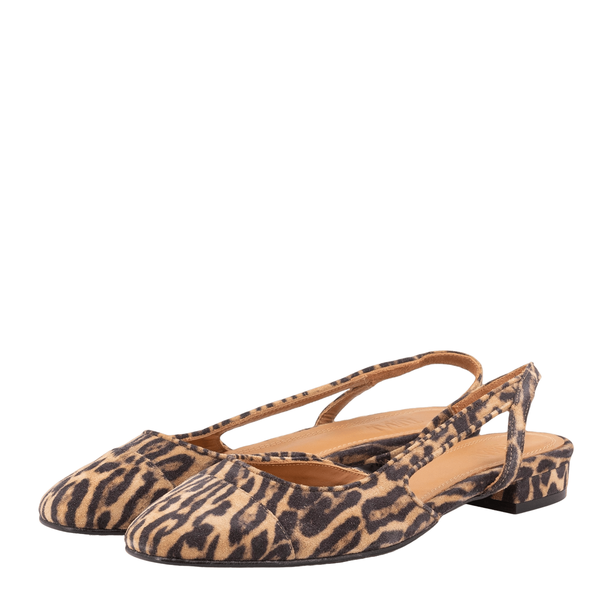 LUISA LEOPARD PRINT FLATS made by Toral