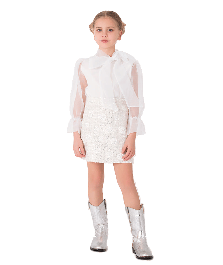 Sequin Skirt Outfit | 2 Pieces made by Mama Luma