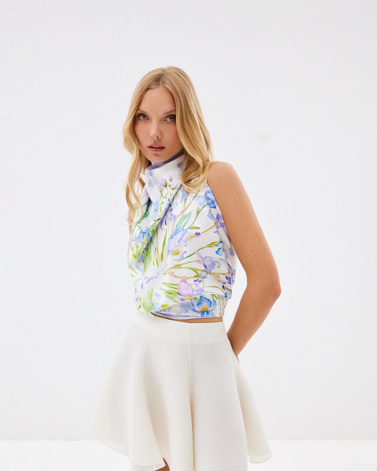 Iris Scarf made by YVON