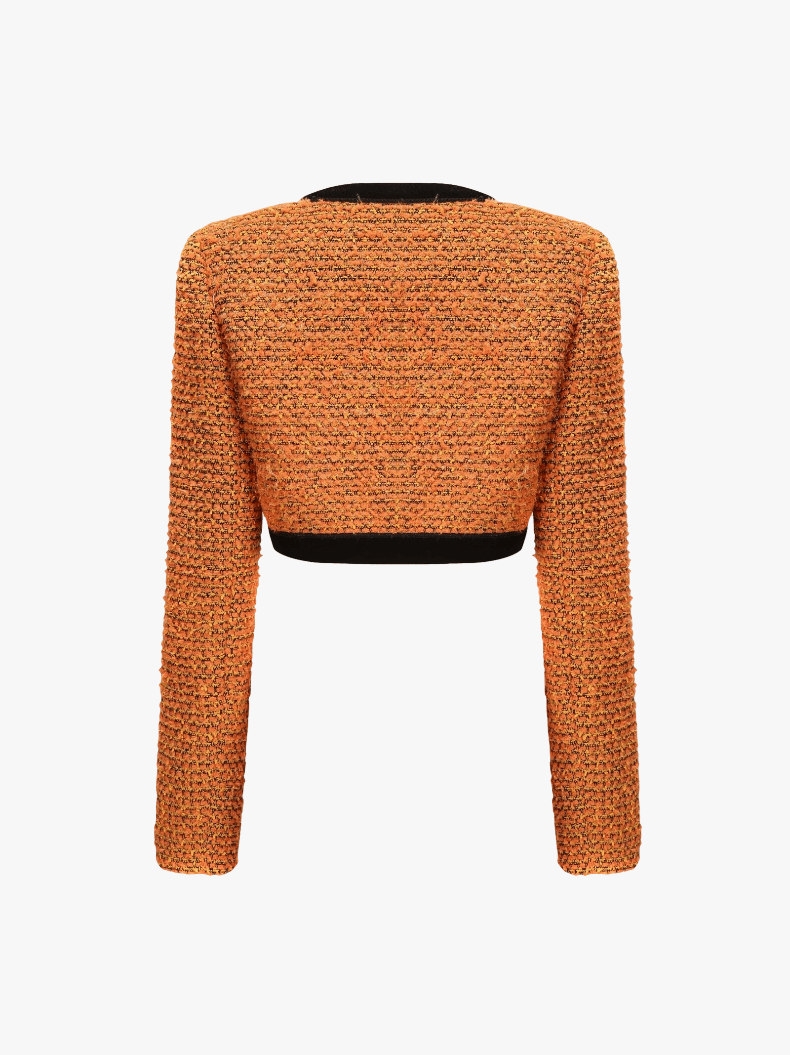 Miranda Crop Jacket (Yellow) in Orange made by Nana Jacqueline