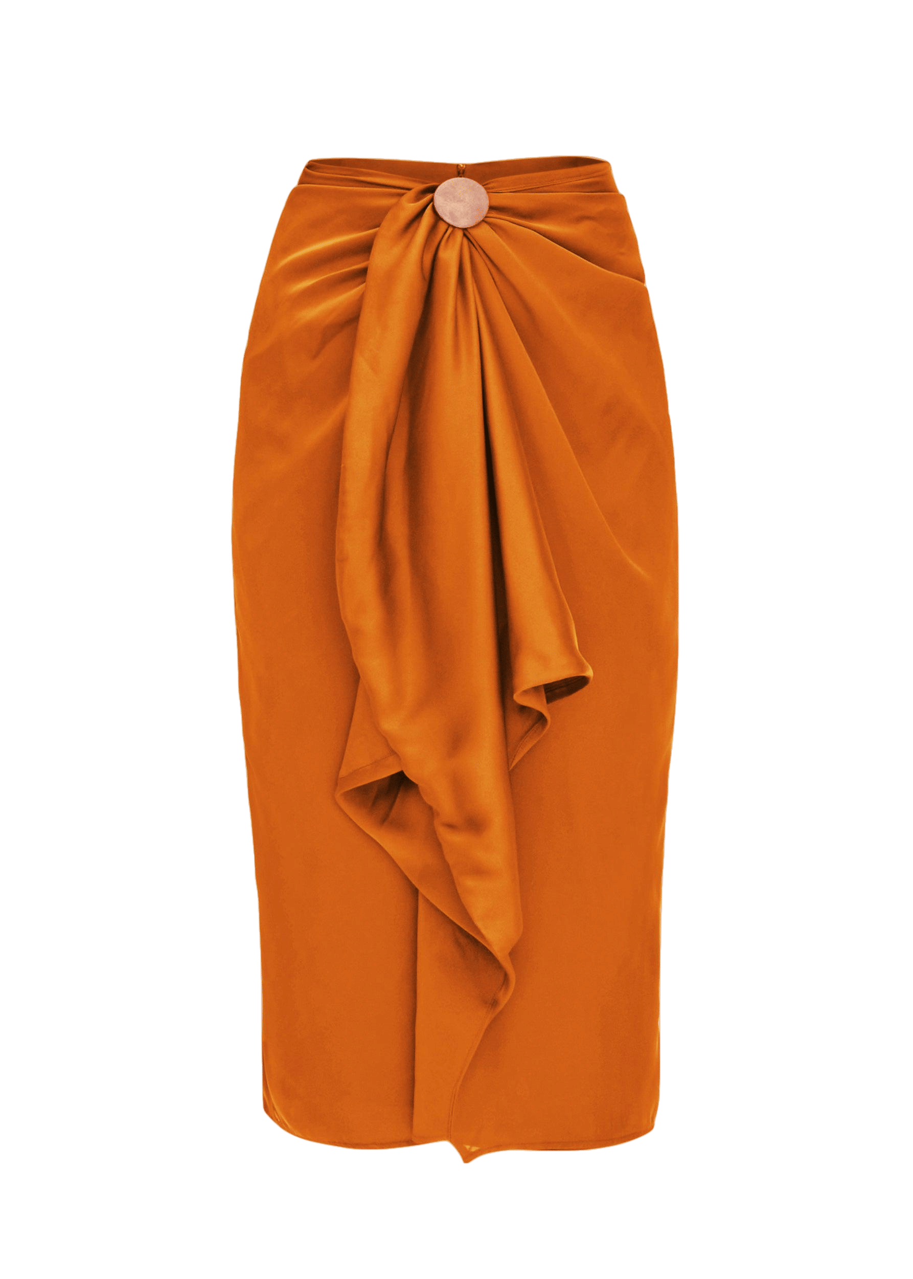 BEHATI RUST SKIRT made by Andrea Iyamah