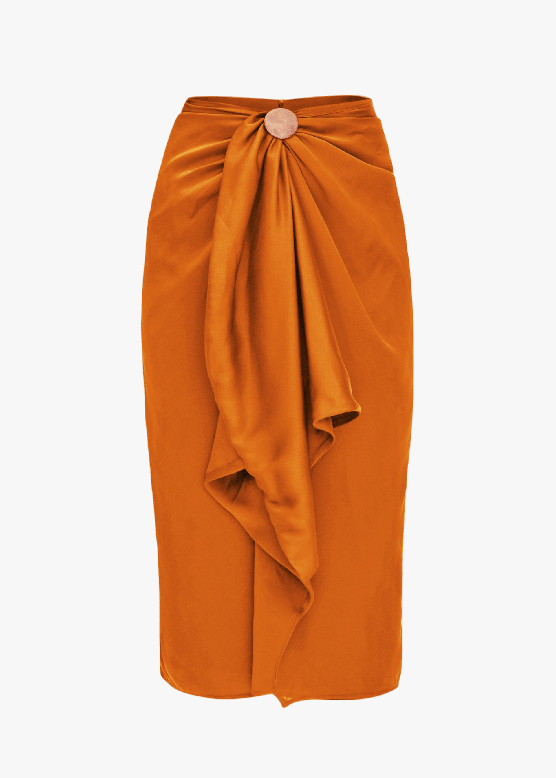 BEHATI RUST SKIRT made by Andrea Iyamah