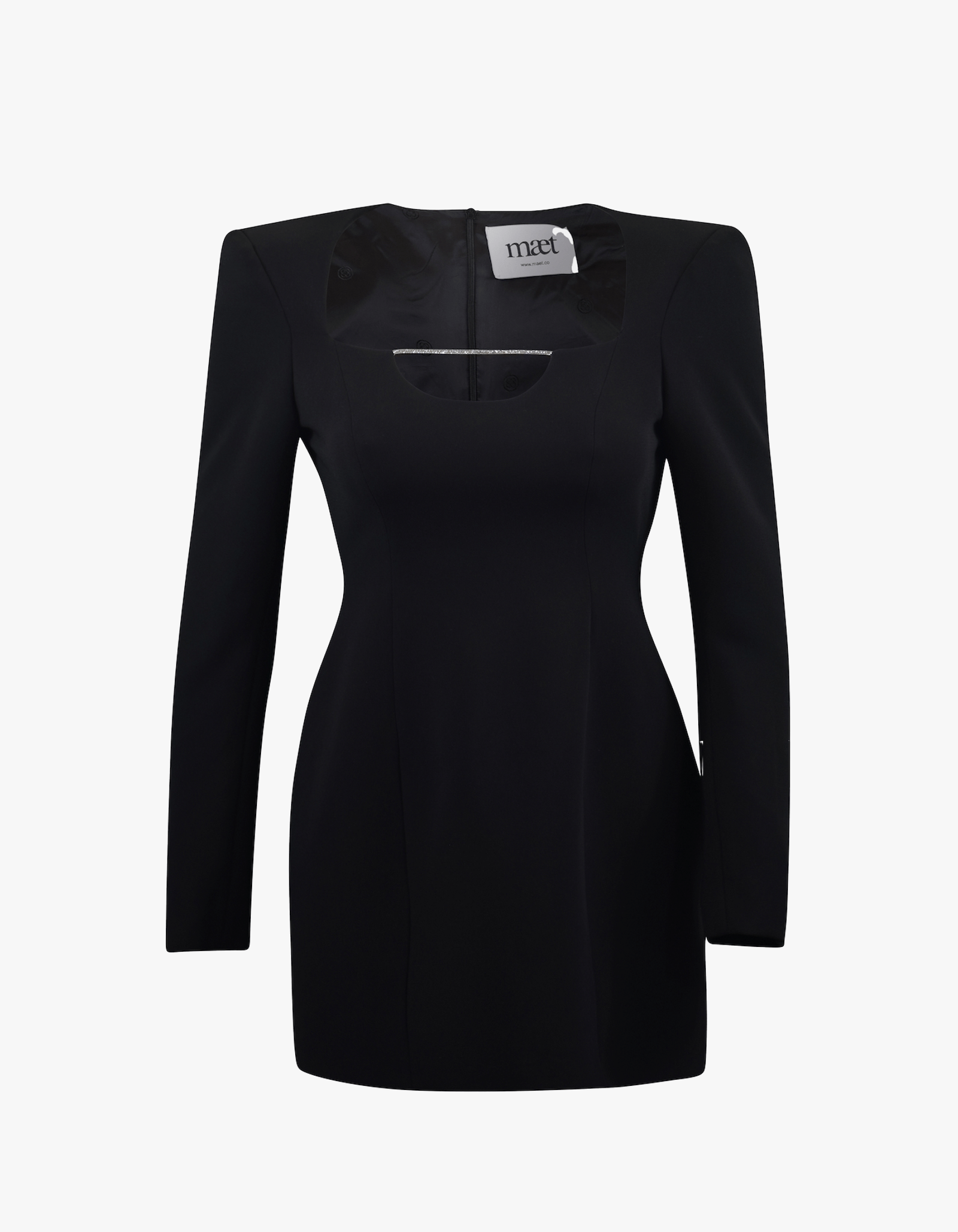 INGA Mini Black Dress made by MAET