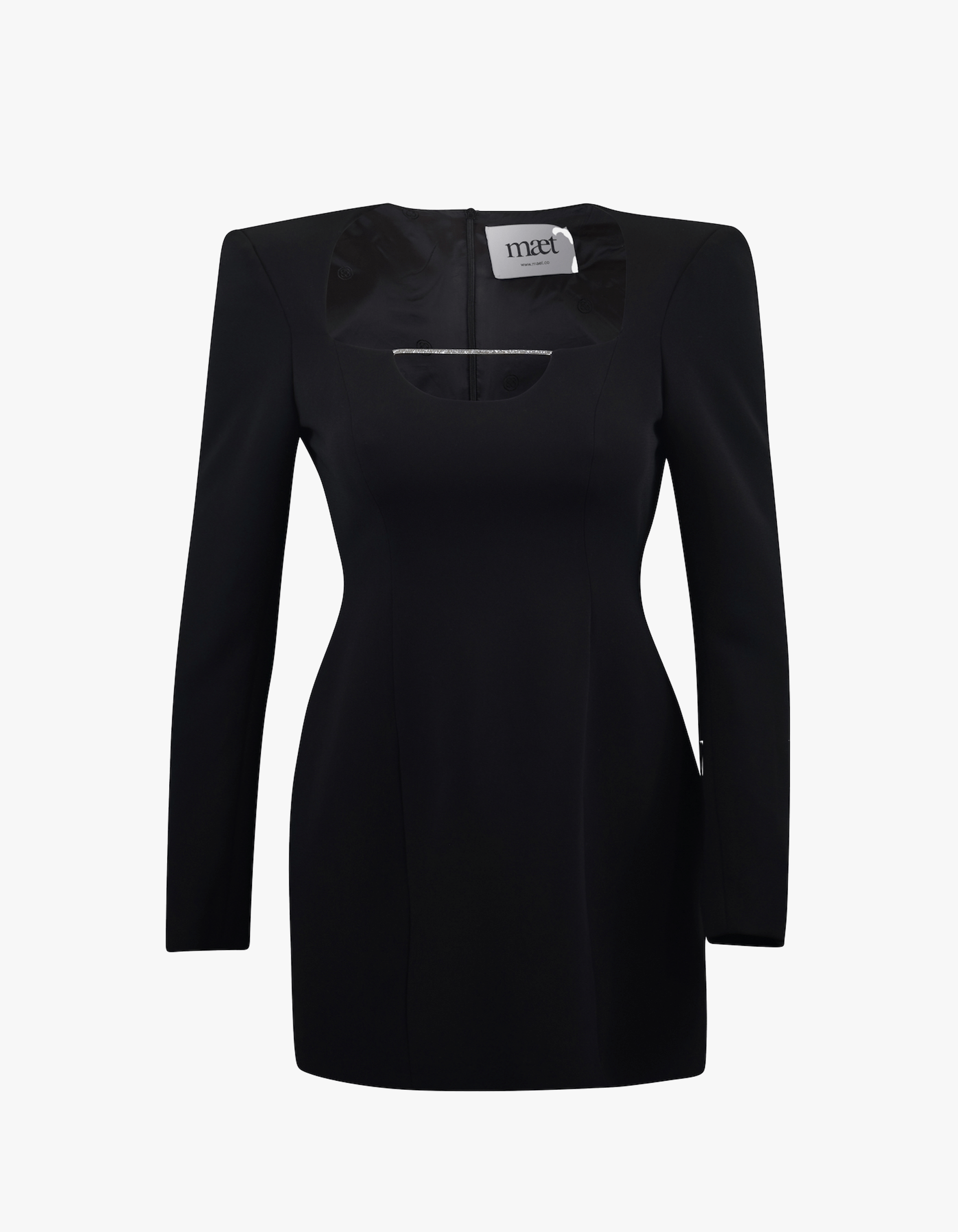 INGA Mini Black Dress made by MAET