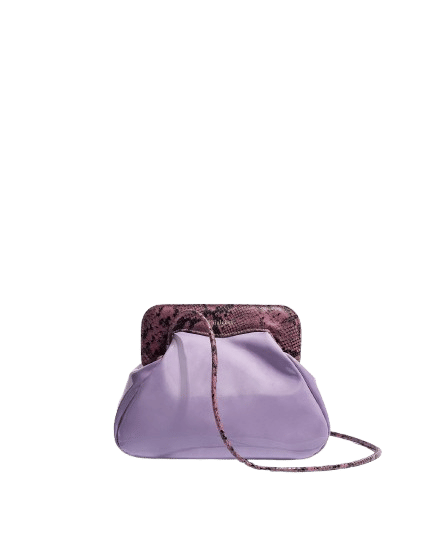 Constanza mauve patent leather made by Phialebel