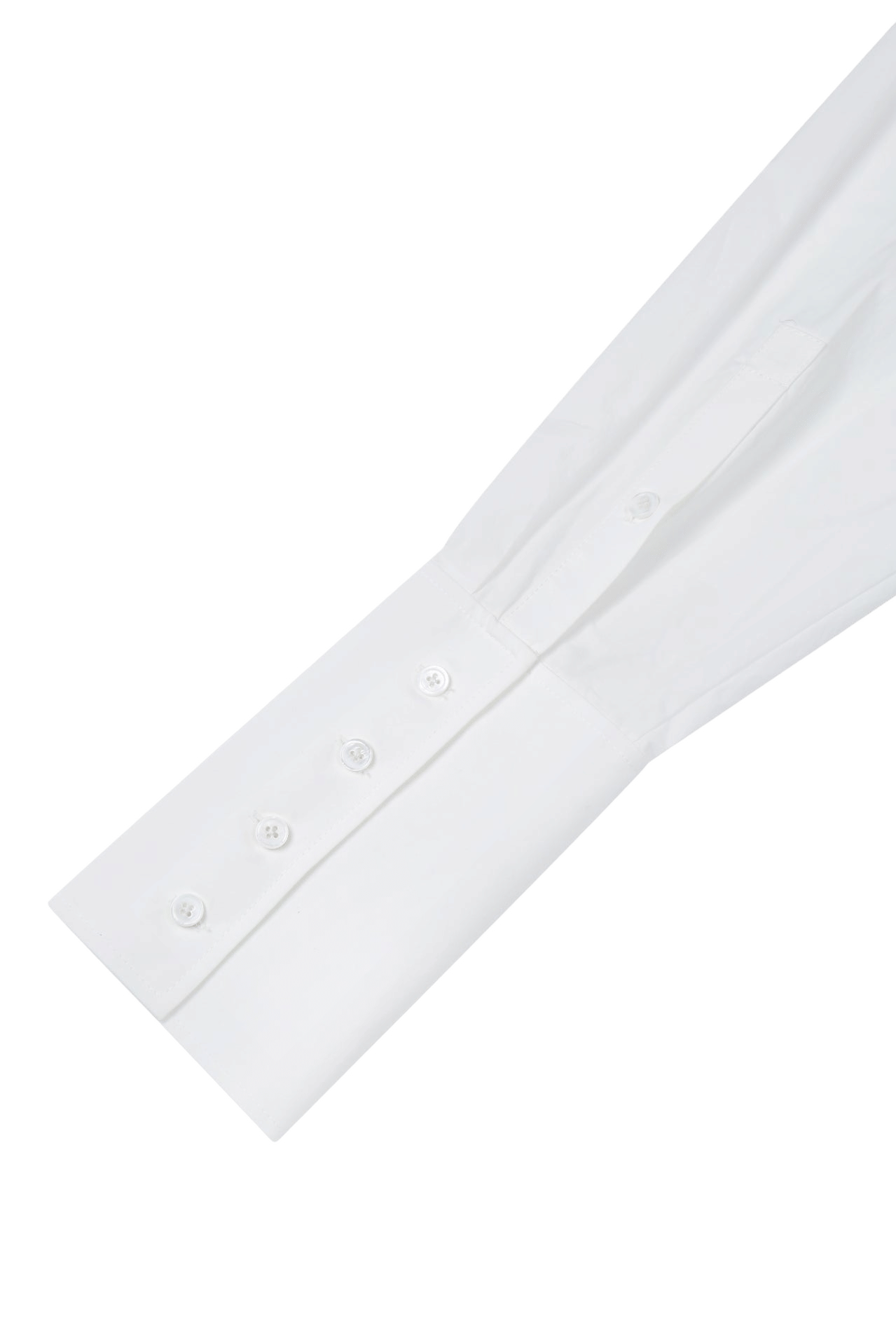 RUCHED COLLAR LONG SHIRT made by YIBRI