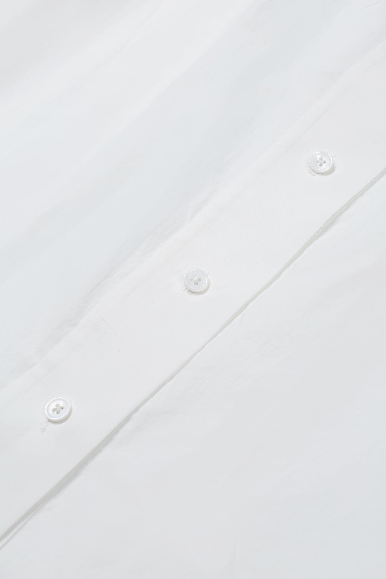 RUCHED COLLAR LONG SHIRT made by YIBRI