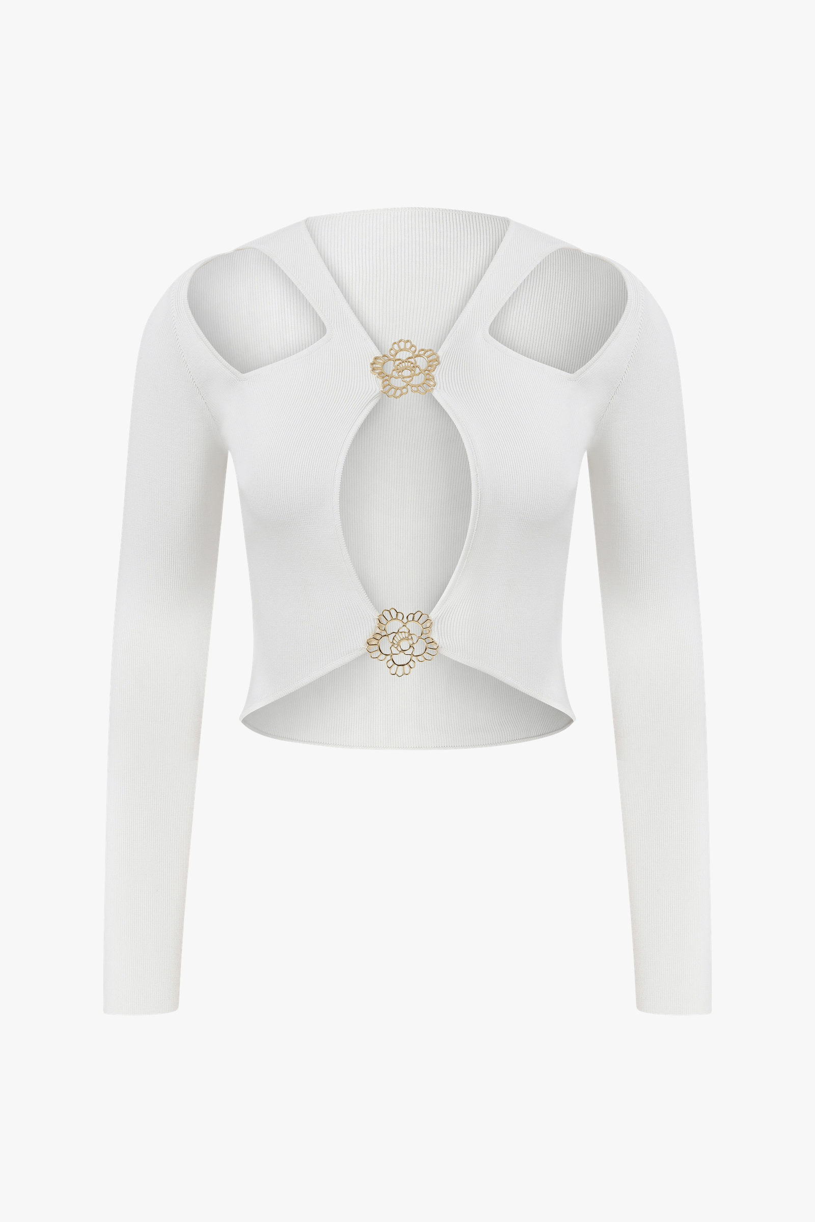 Lovers’ Emblem Knit Top made by Declara