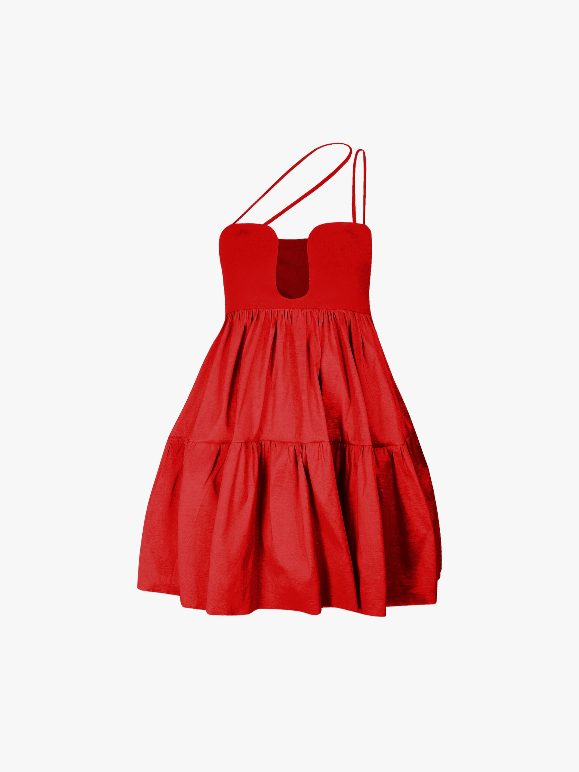 Tulipán Dress Short Red made by Lediel