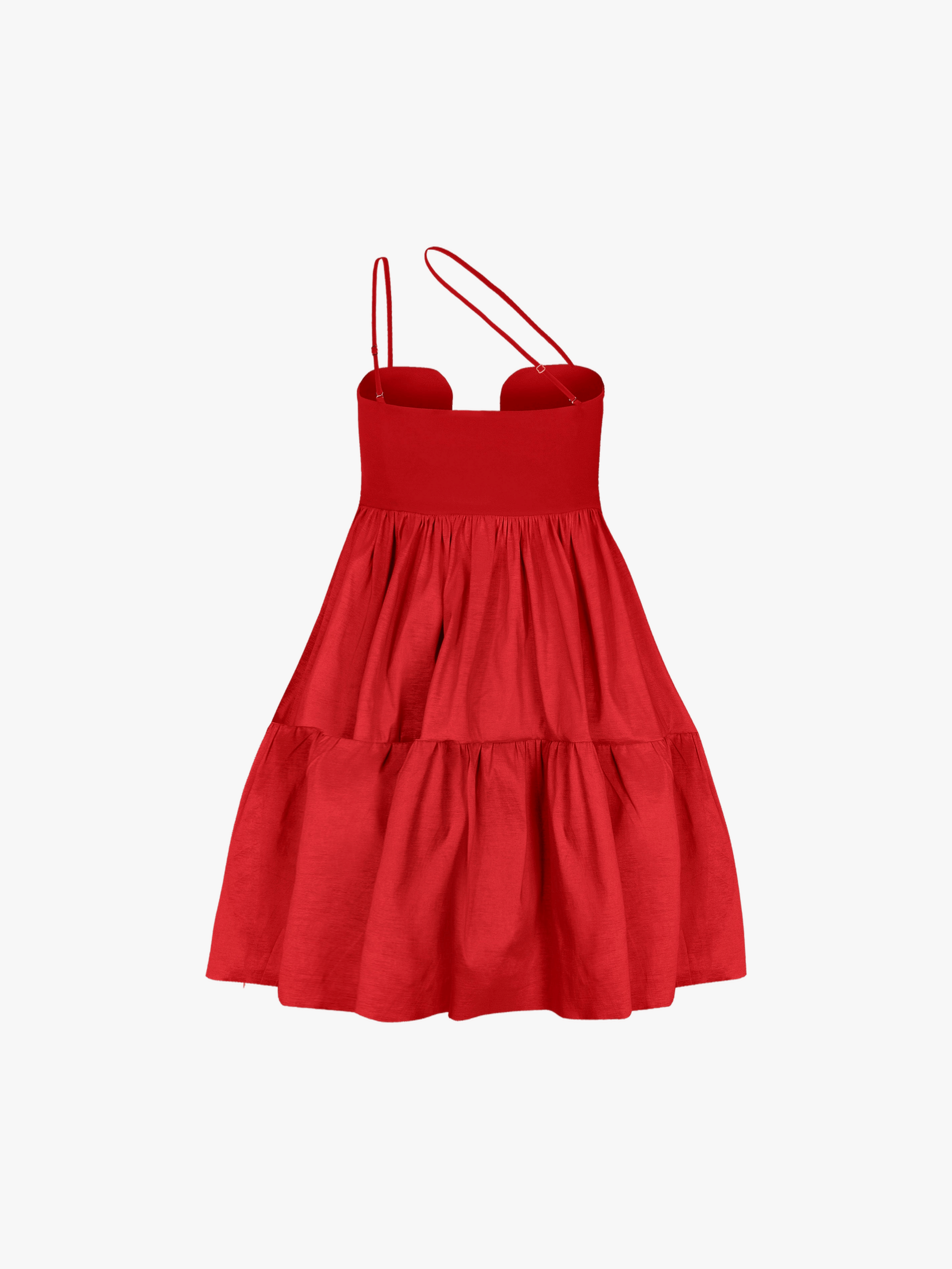 Tulipán Dress Short Red made by Lediel