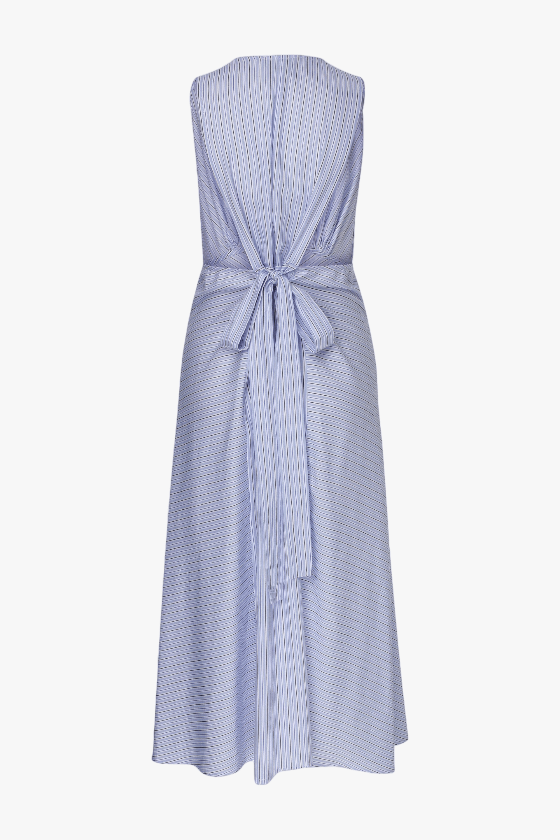 Jain Tie Back Dress in Cotton made by Nazli Ceren