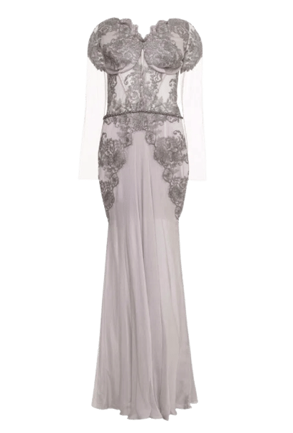 Afrodita Silver in Silver made by Aureliana