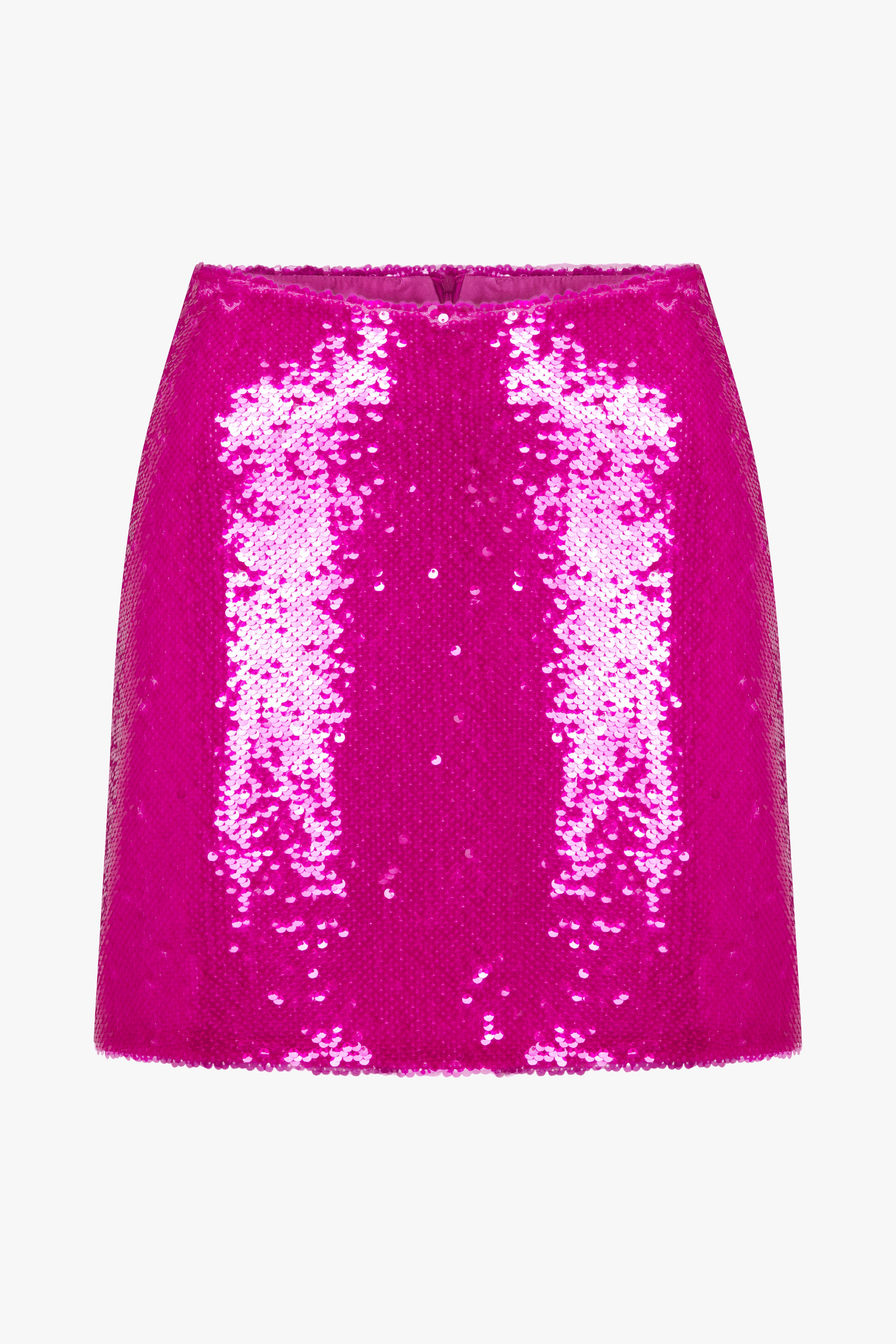 Marde Sequin Mini Skirt in Sugar Swizzle made by Nazli Ceren