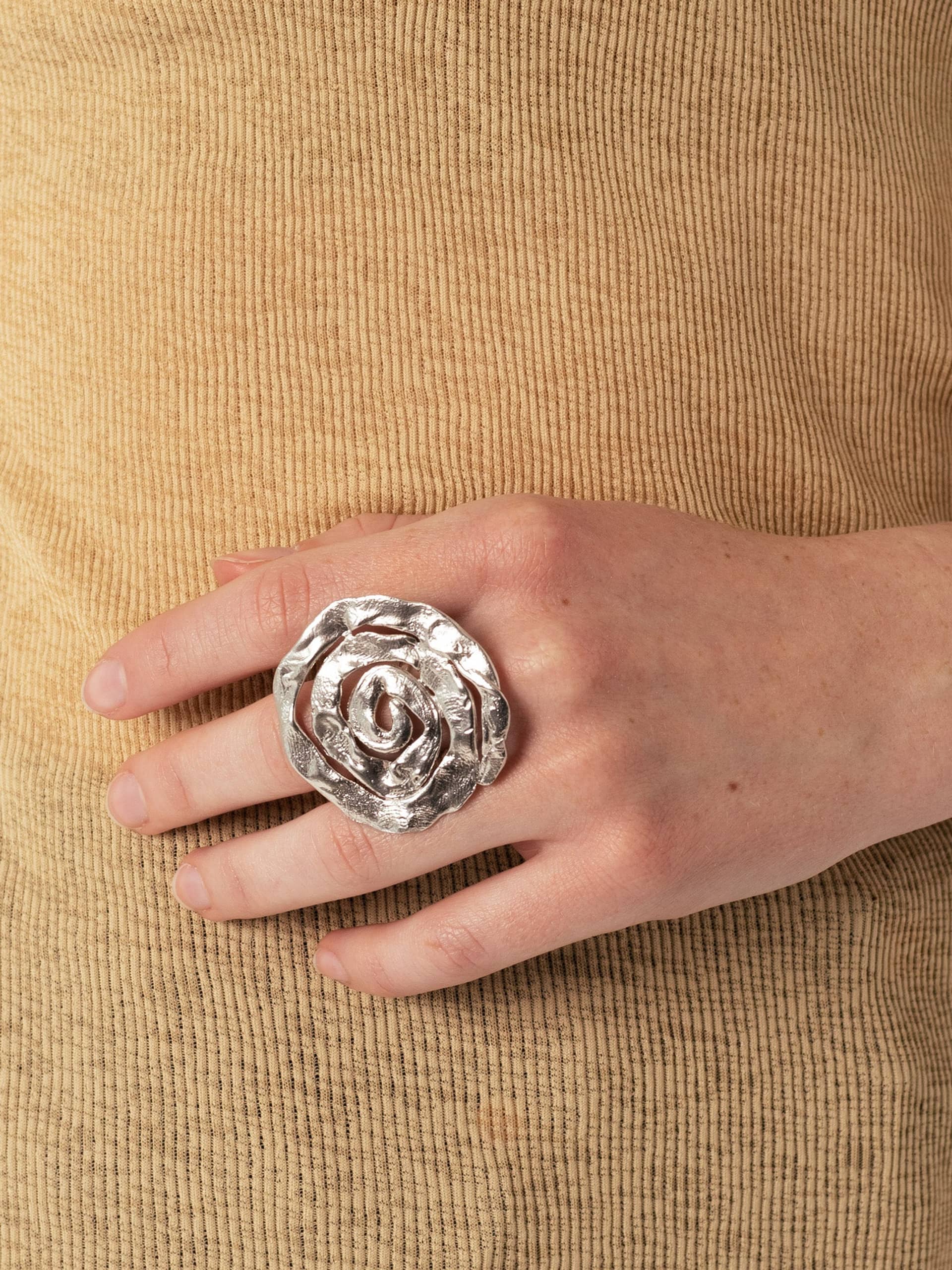 Origin Ring Silver made by Eva Remenyi