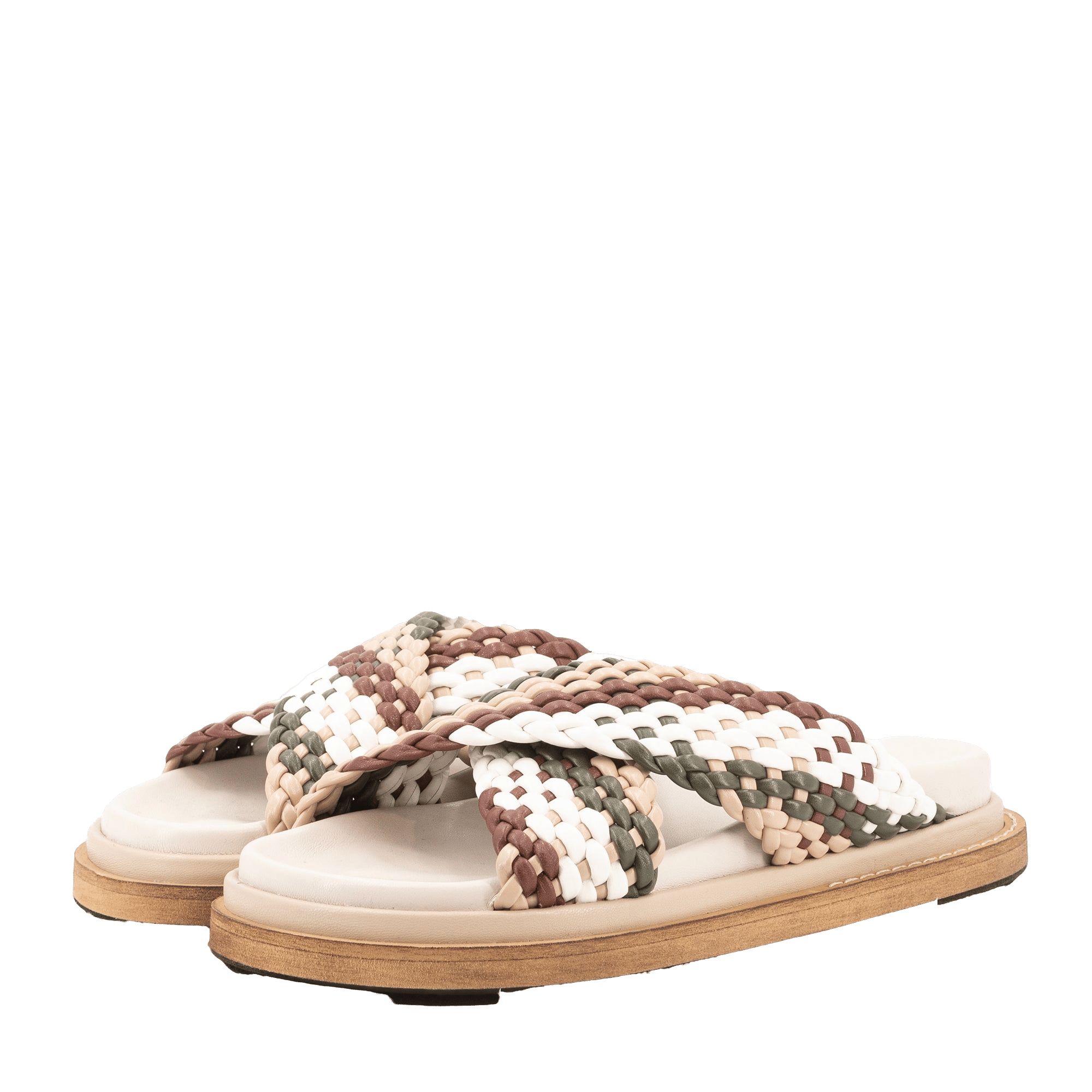 SANTOS LEATHER SANDALS made by Toral