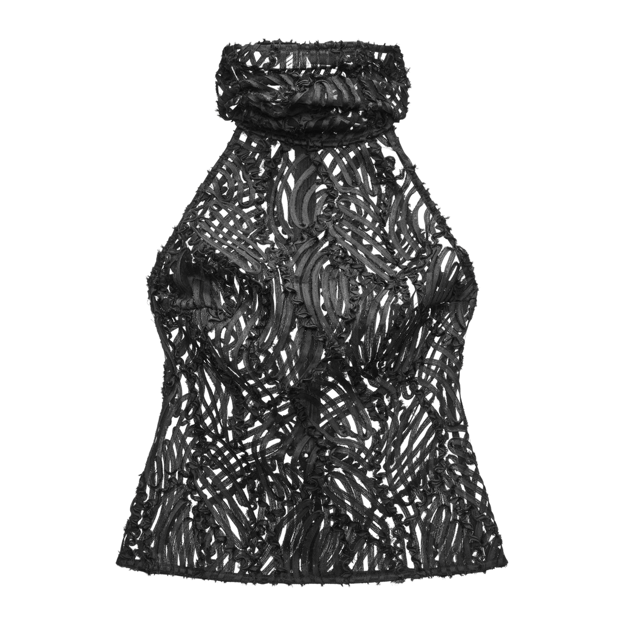 High-collar Top made by YAVORSKA