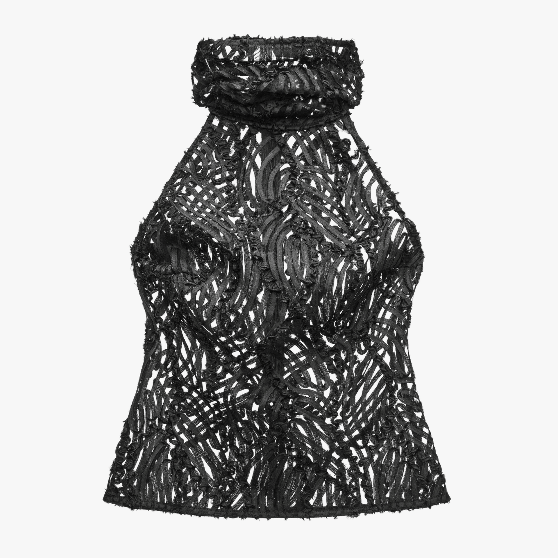 High-collar Top made by YAVORSKA