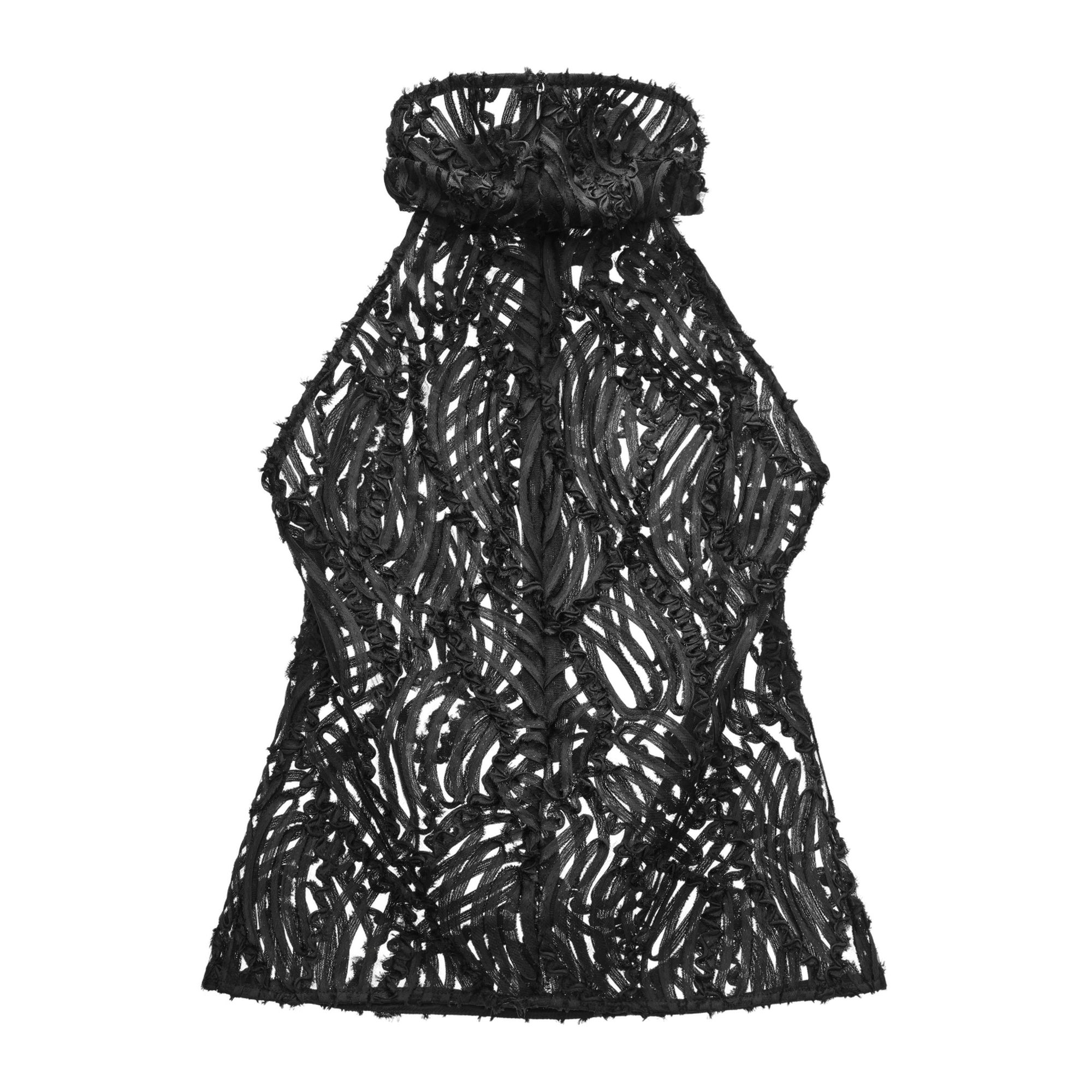 High-collar Top made by YAVORSKA