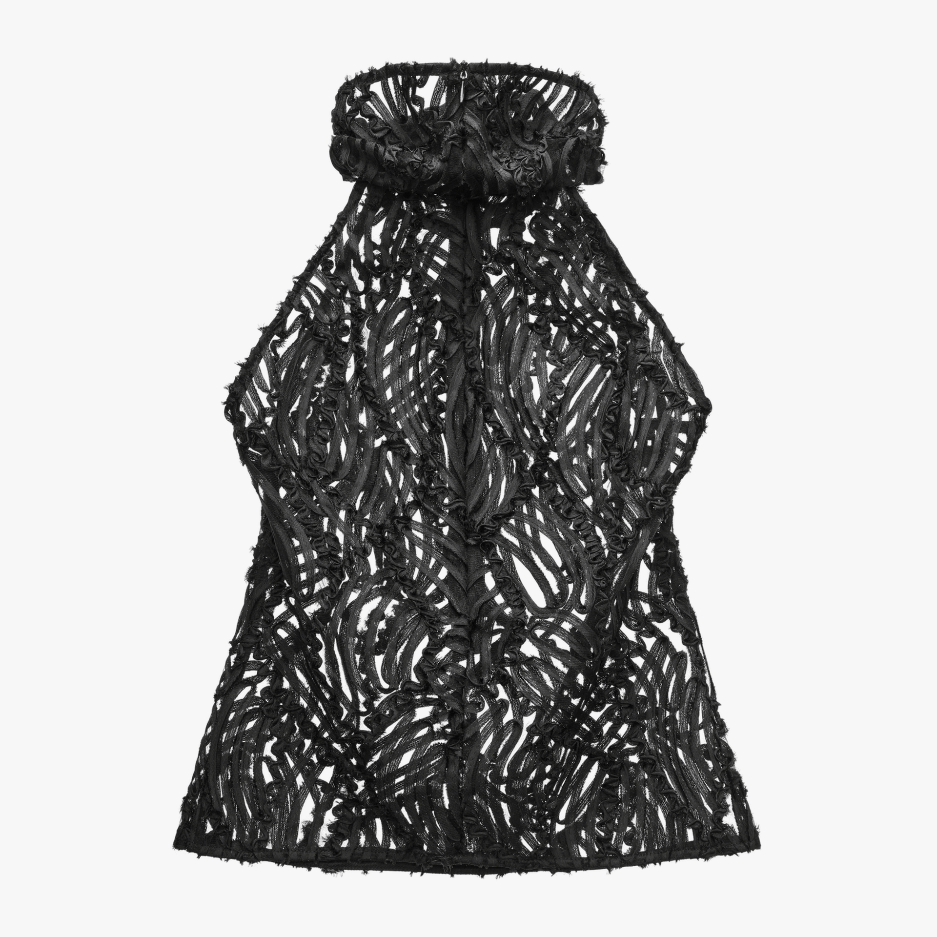 High-collar Top made by YAVORSKA