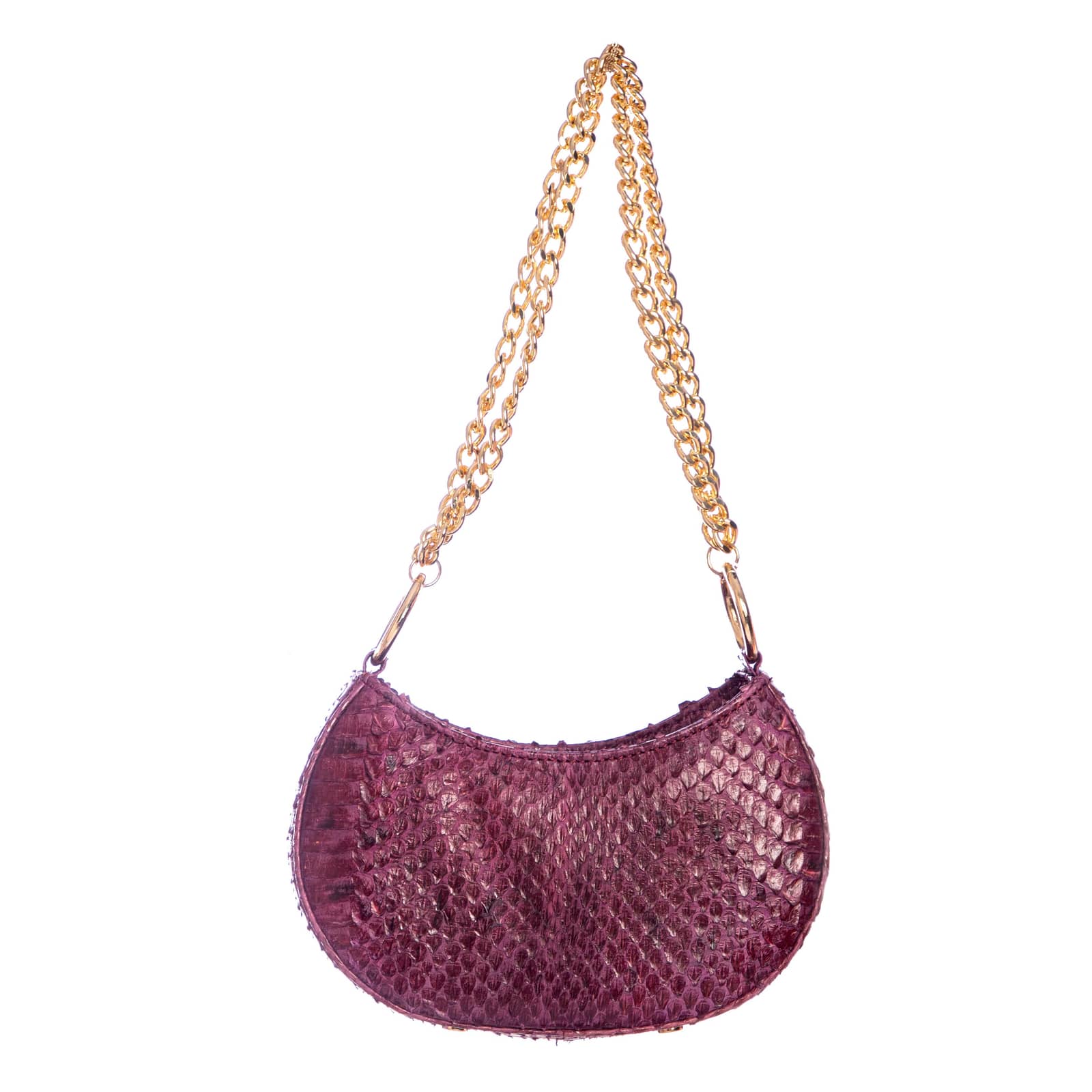 Basita - Aubergine - Hand Bag made by ALIEL