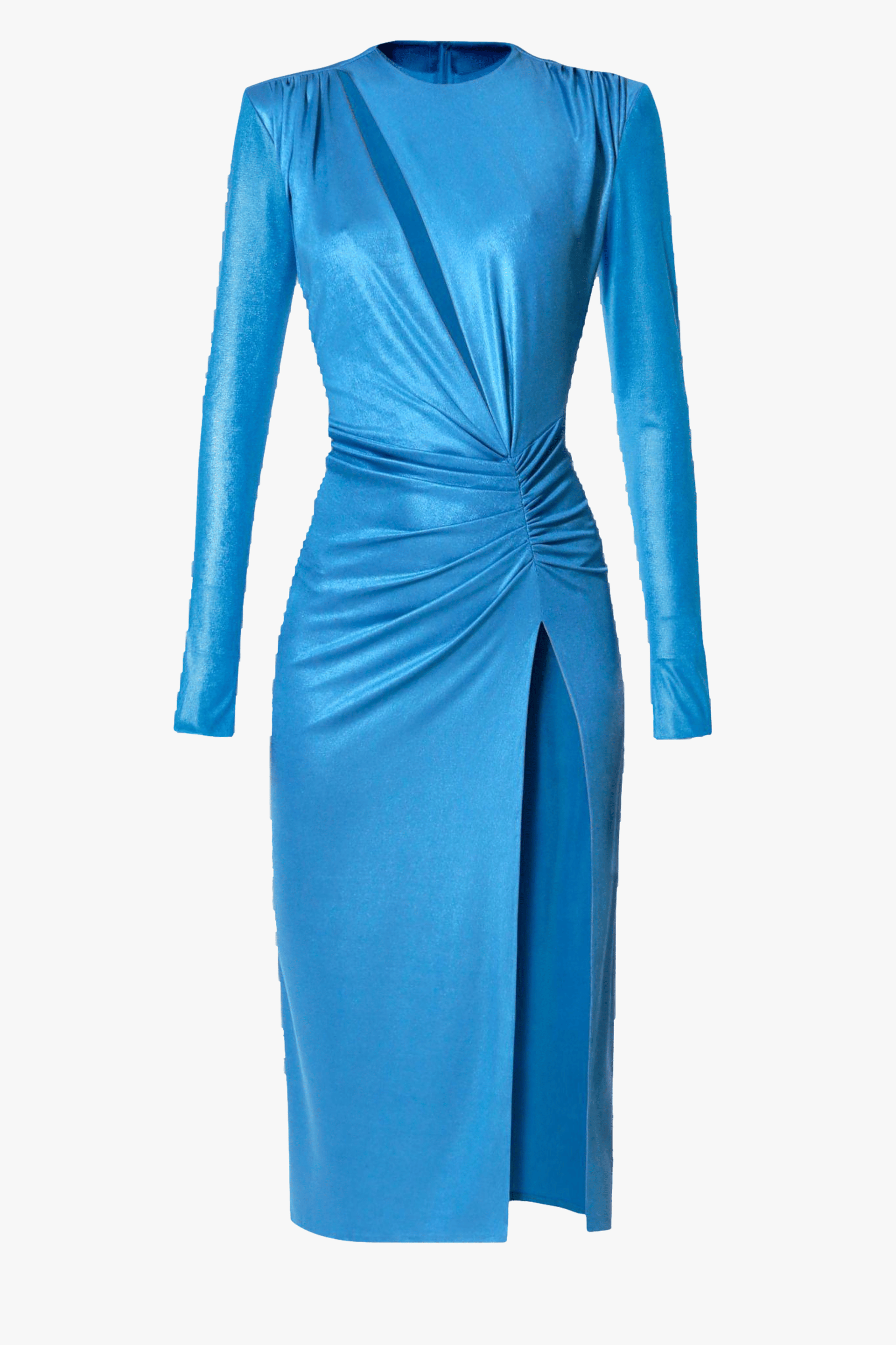 Dress Adriana Blue Aster in Blue made by HALEWSKI