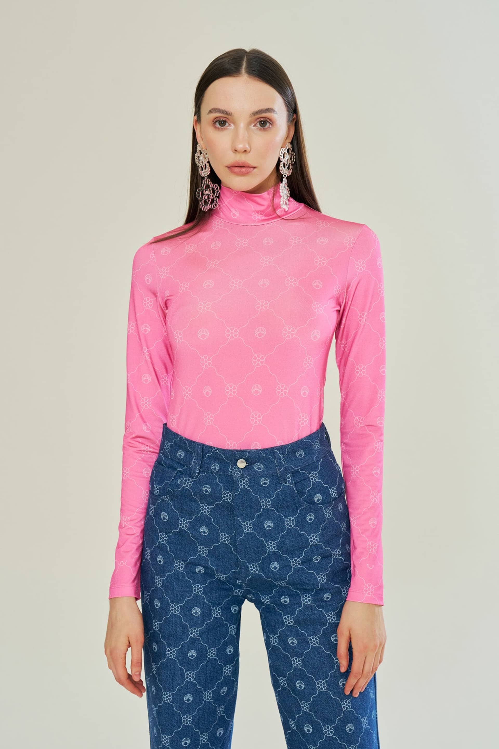 Petite Blossom Pink Top made by Declara