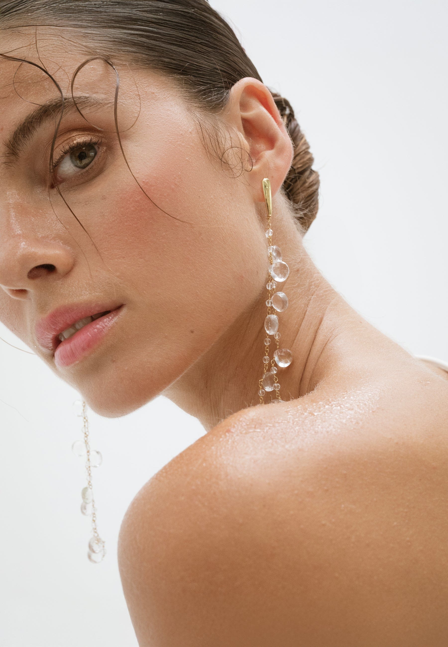 Pendientes Helene Cristales made by Lavani Jewels