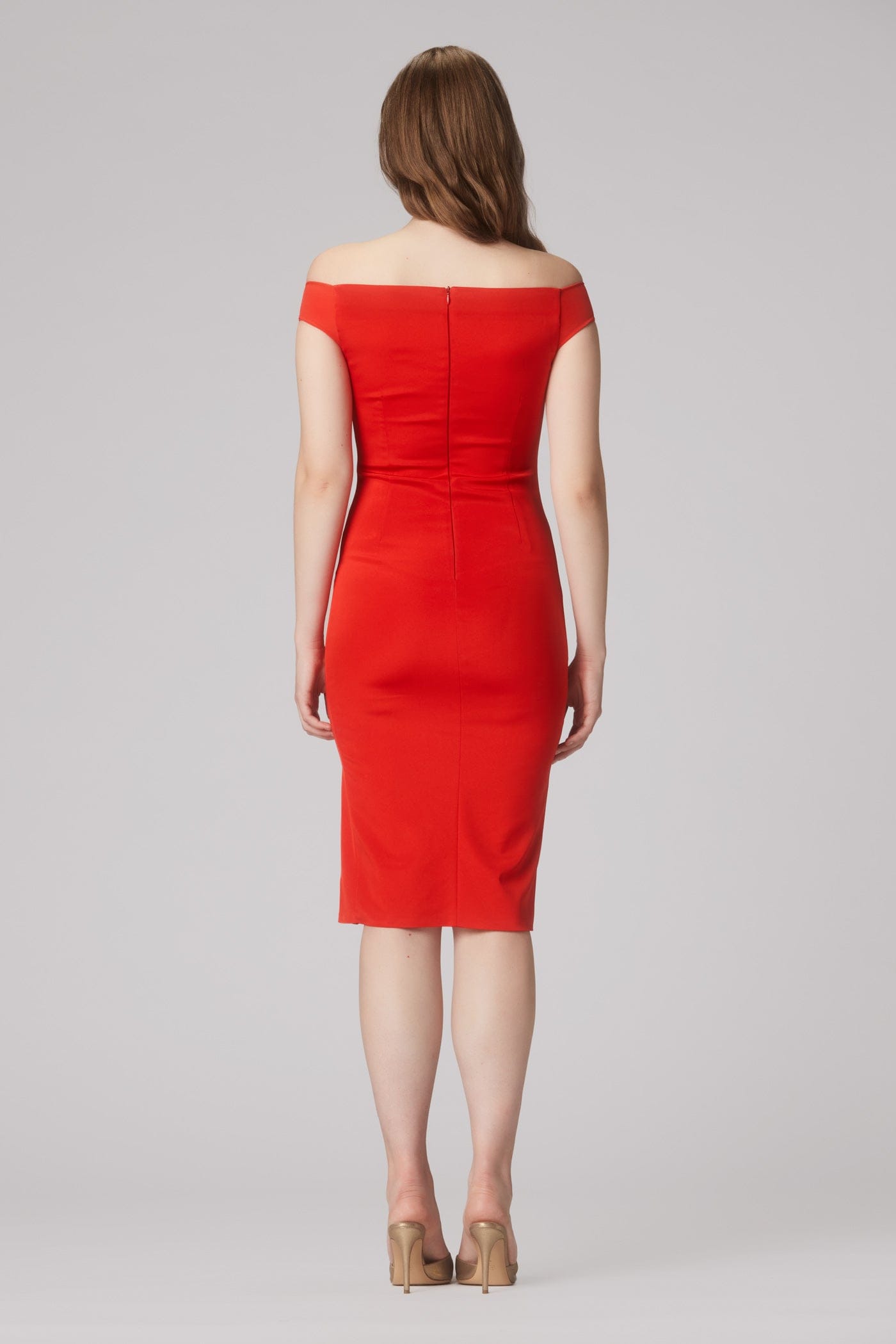 Ivy Dress Red made by MURMUR