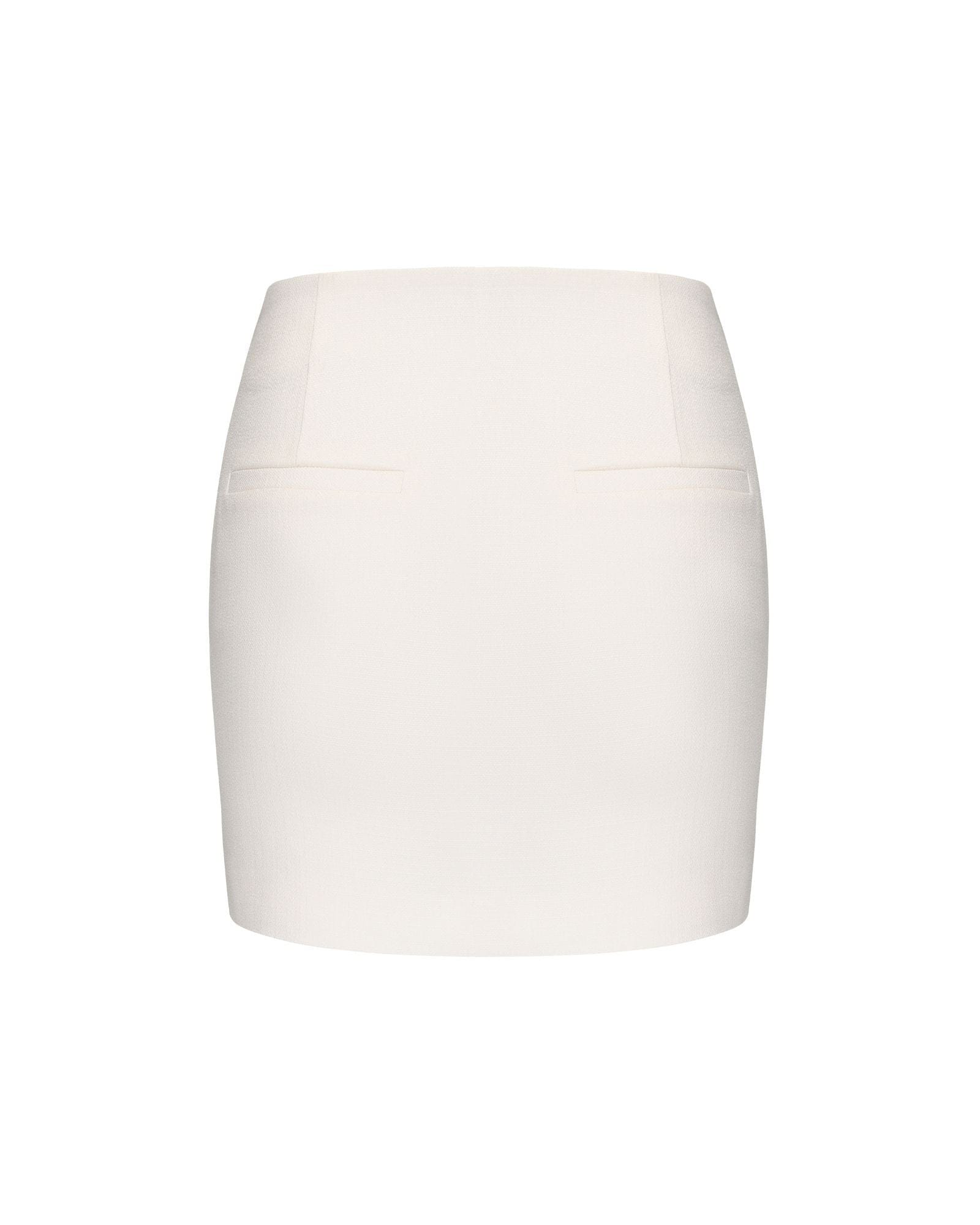 Vanessa Skirt (White) made by Nana Jacqueline