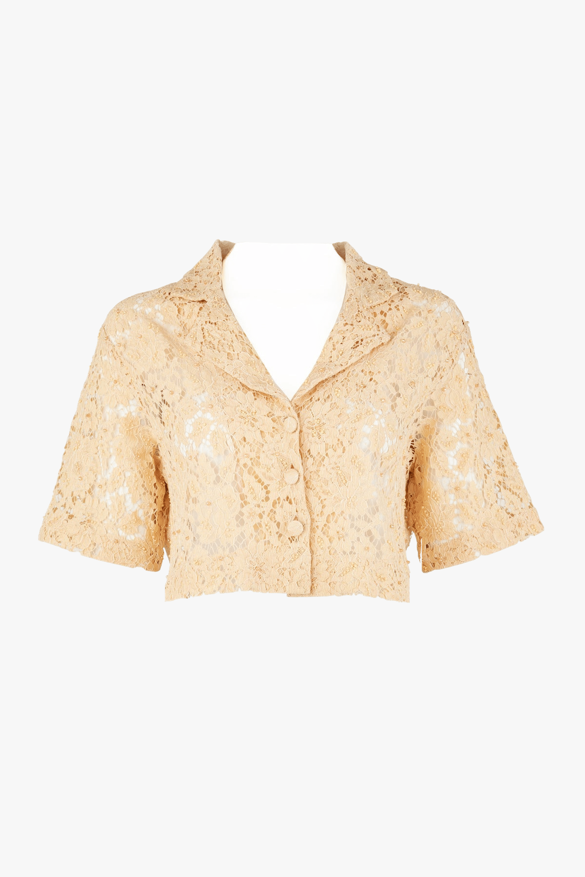 Saudade Lace Top made by Francesca Miranda