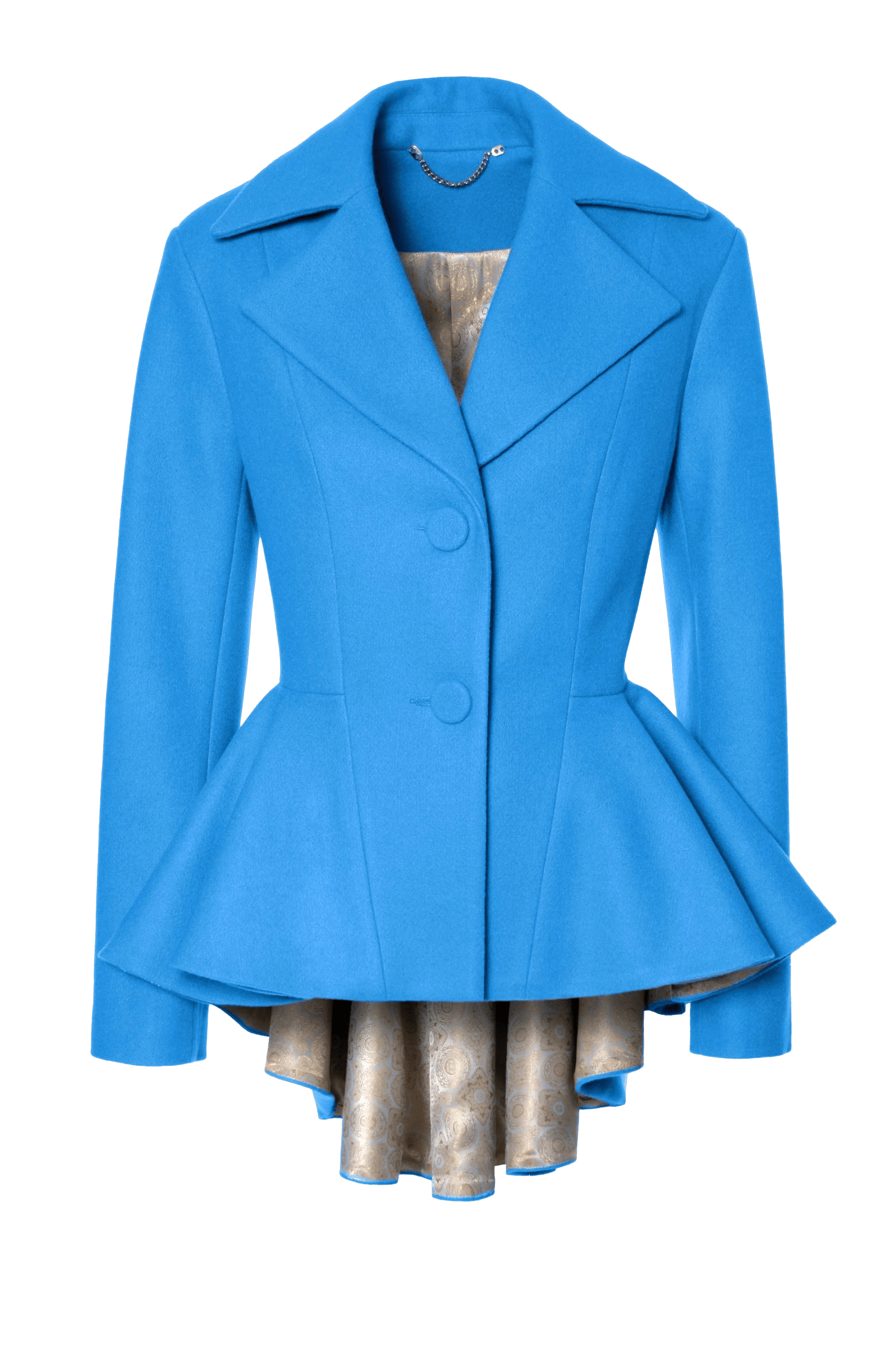 Coat Ingrid French Blue made by HALEWSKI