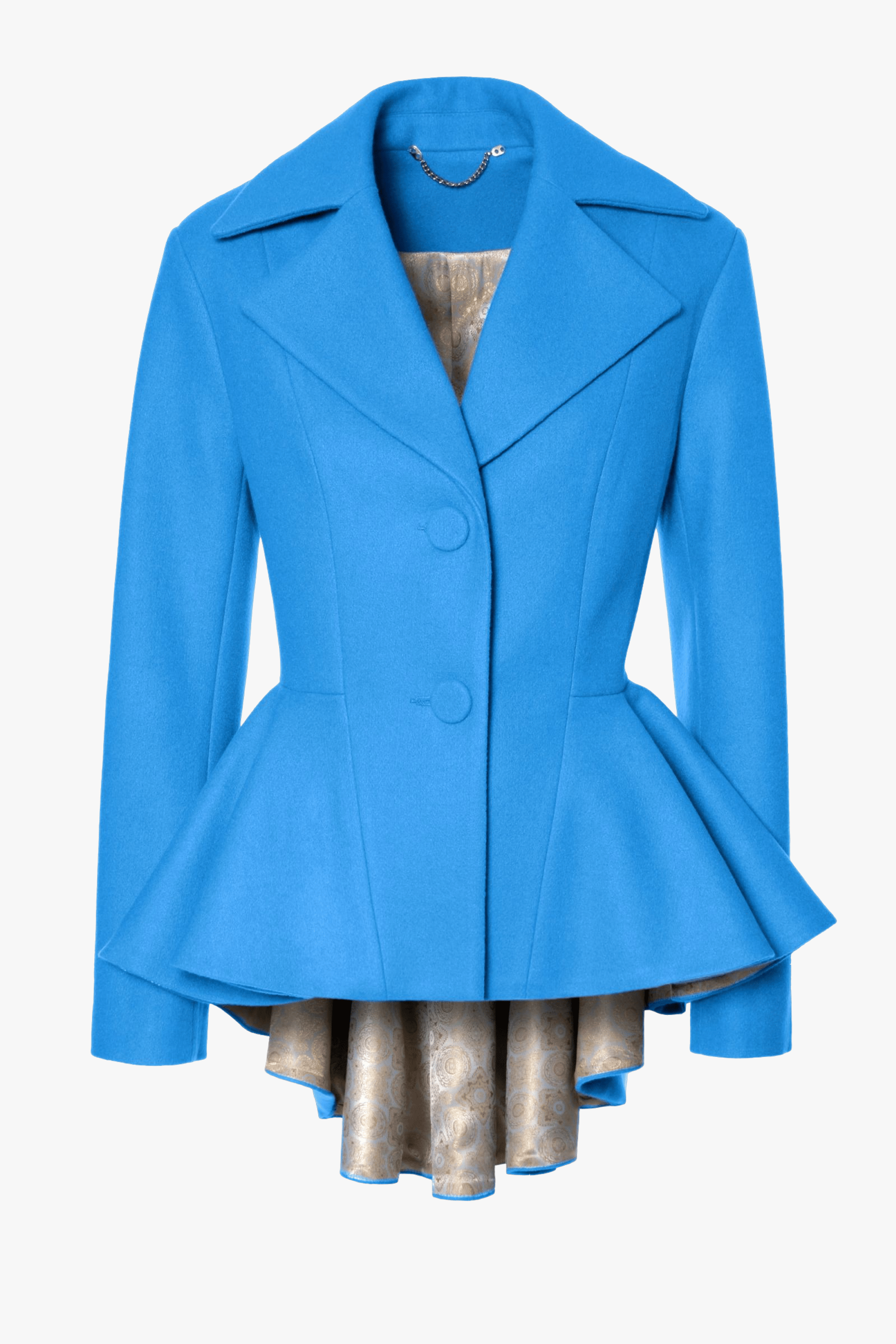 Coat Ingrid French Blue made by HALEWSKI