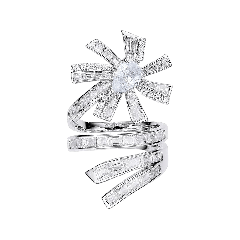 Angelina Ring in Silver made by Nana Jacqueline