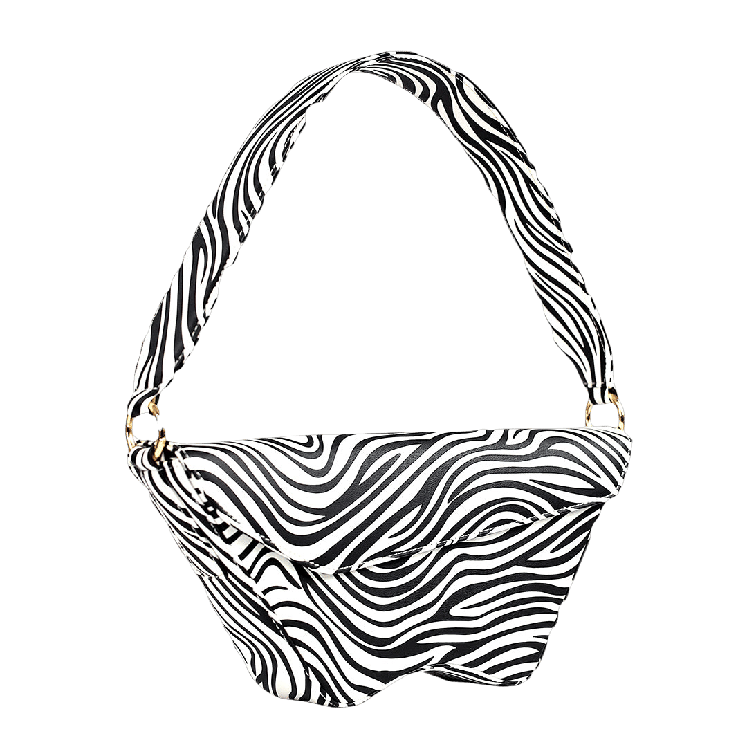 Nadira - Zebra - Shoulder Bag made by ALIEL