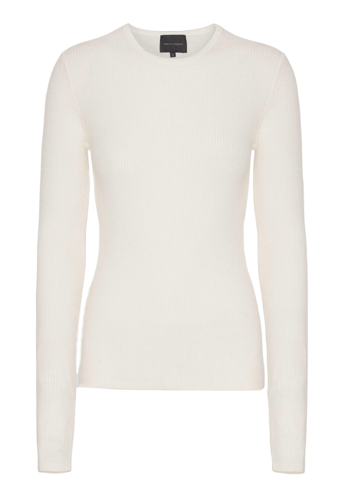 Camb Knit Blouse - Off White made by HERSKIND