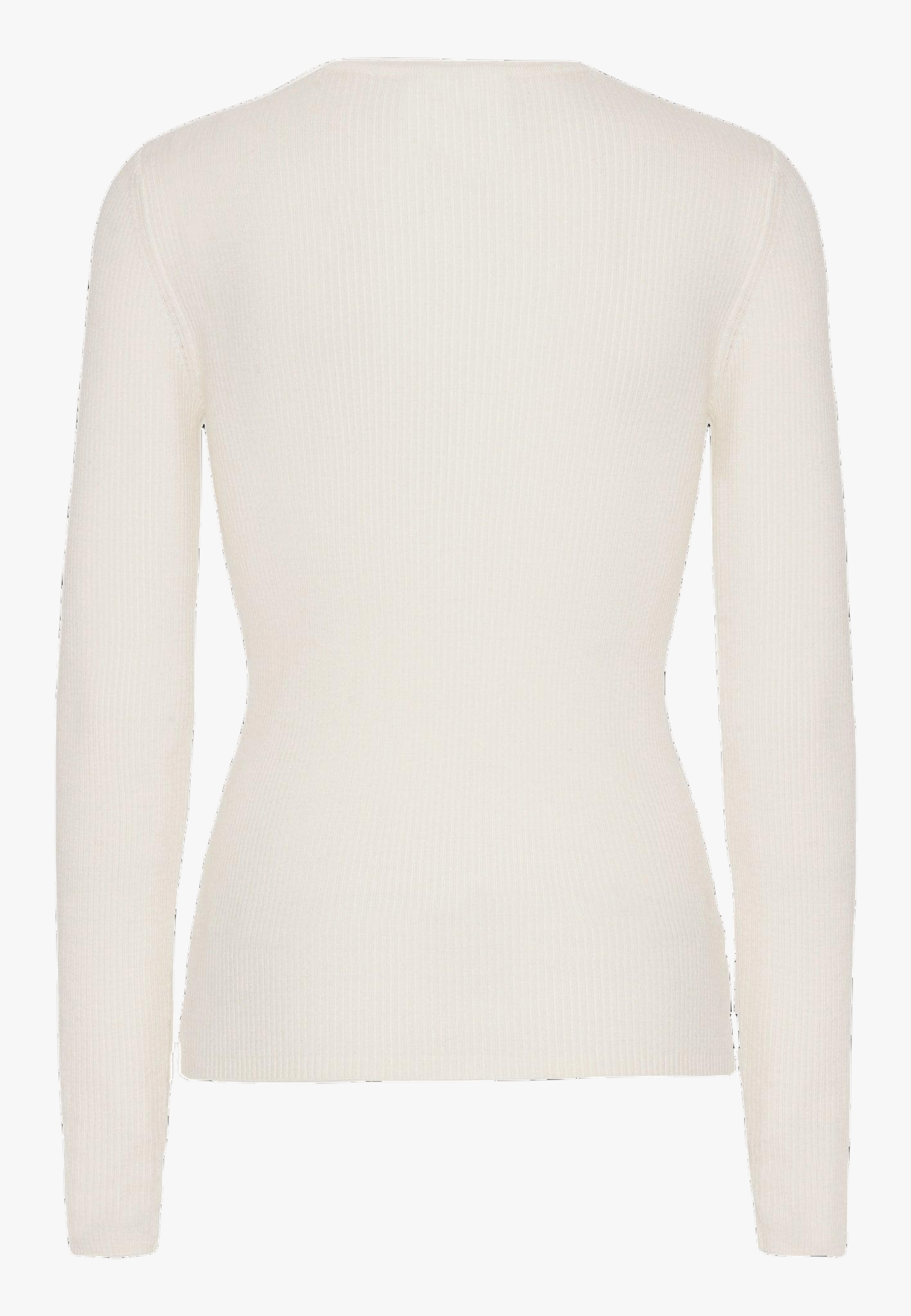 Camb Knit Blouse - Off White made by HERSKIND